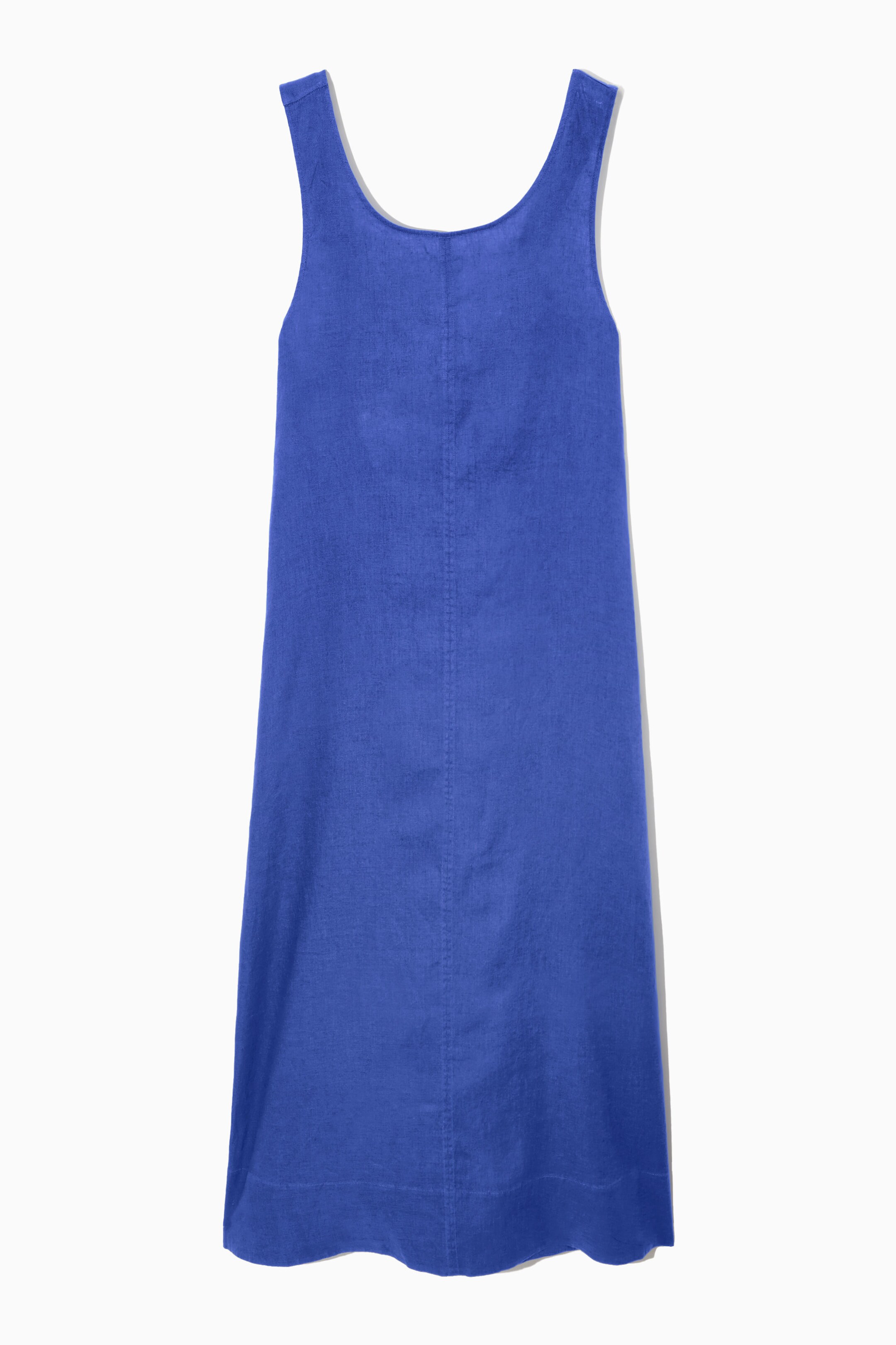 Cos gathered hotsell sleeveless dress