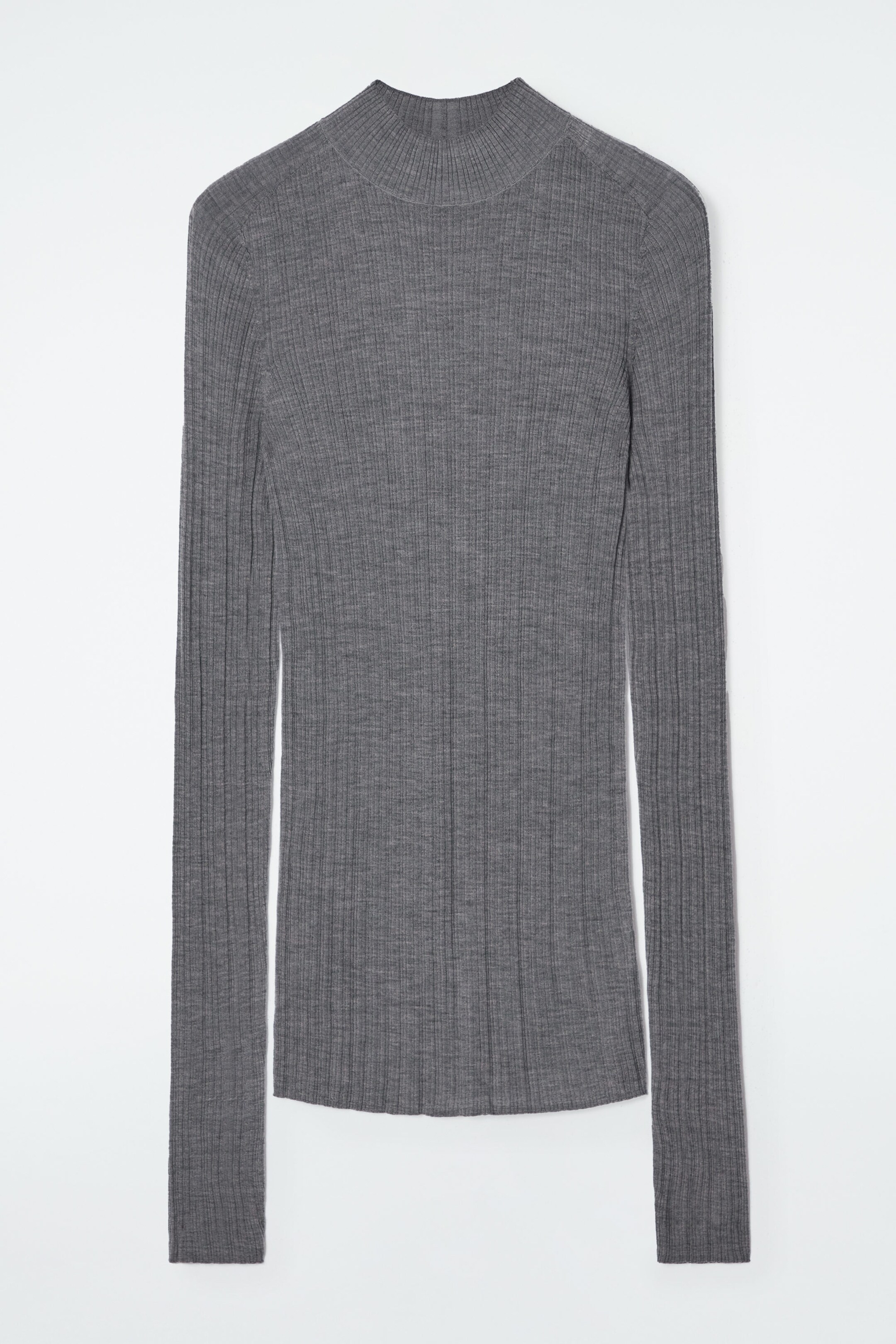 THE RIBBED MERINO WOOL TOP