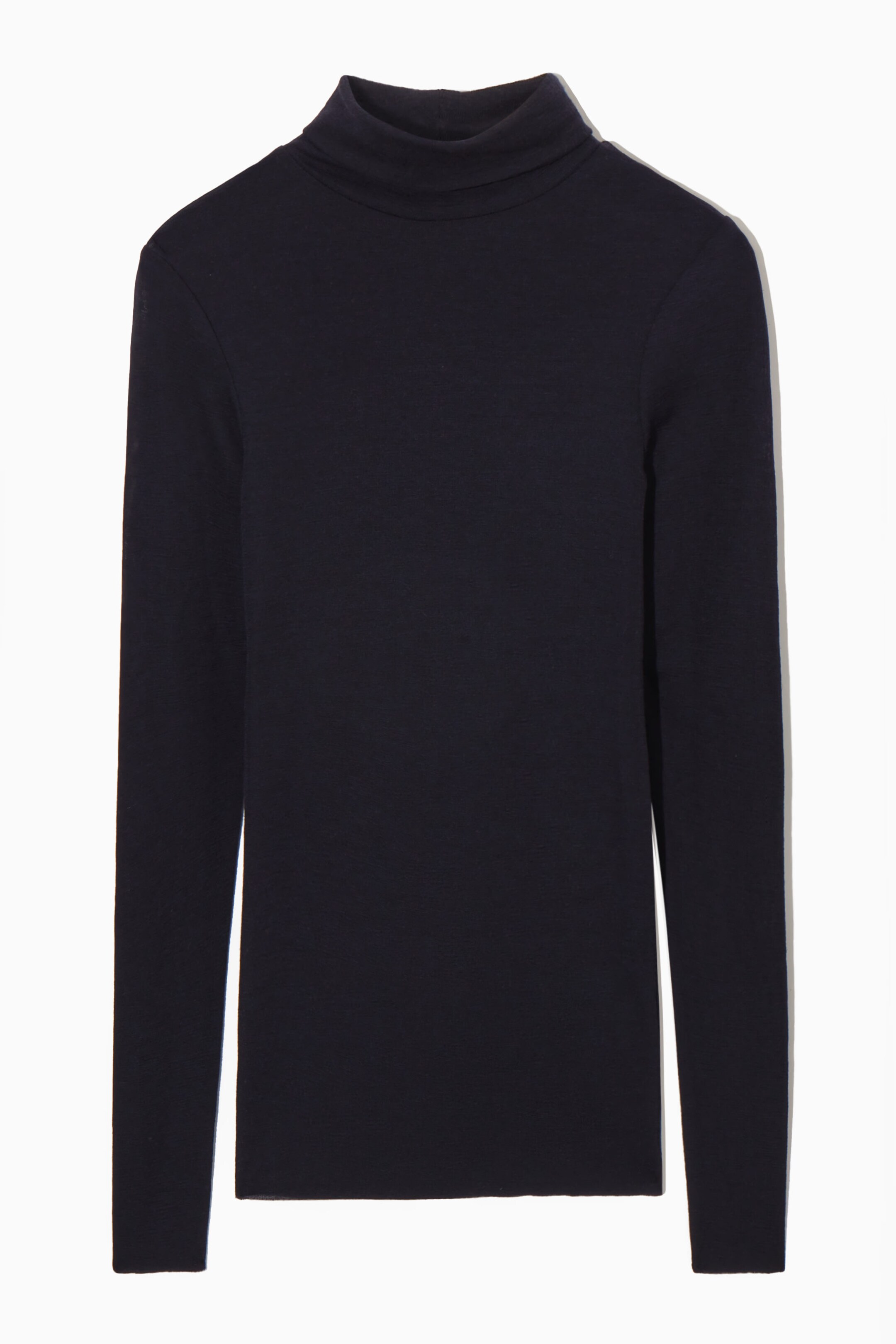 MERINO WOOL TURTLENECK TOP