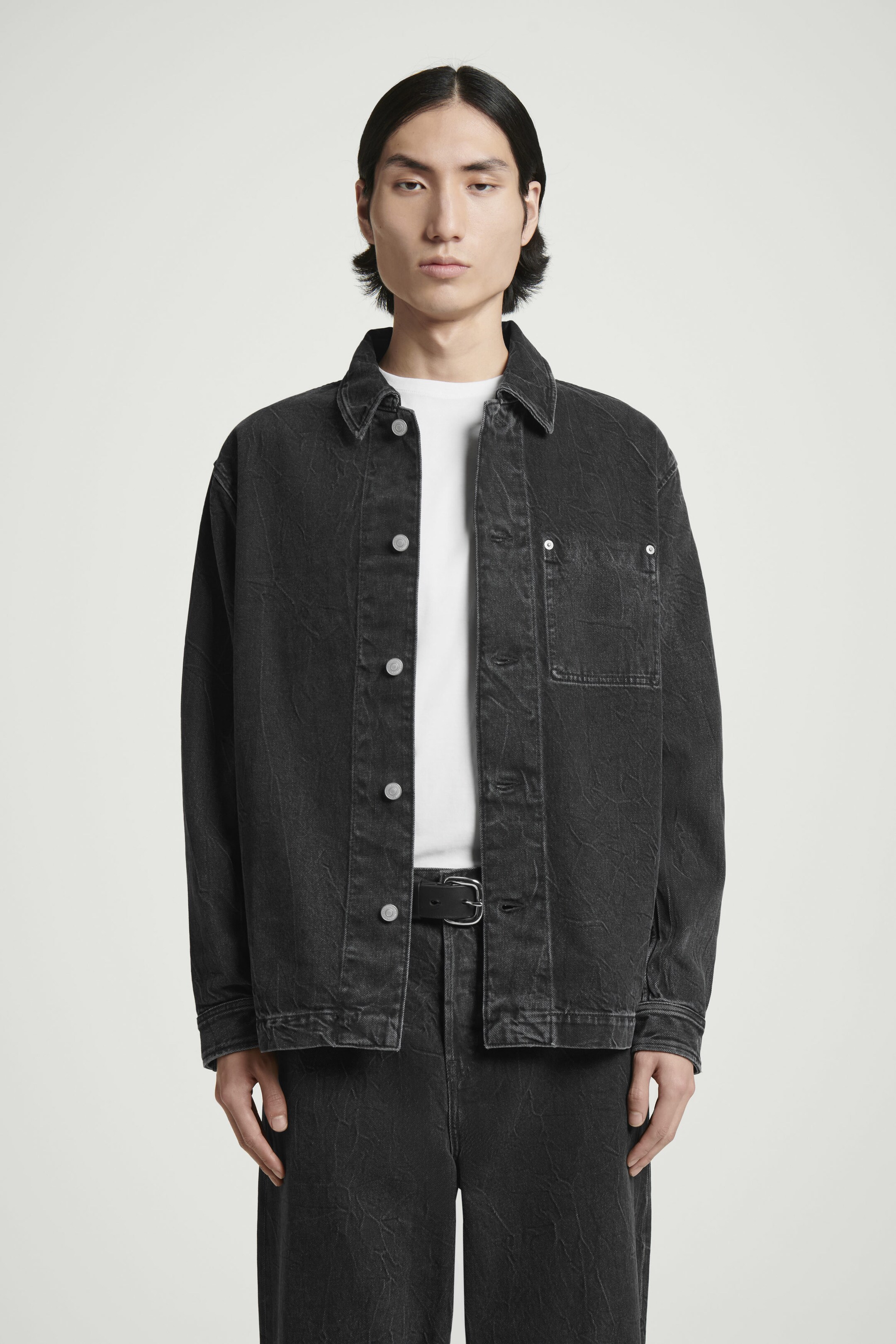 RELAXED DENIM OVERSHIRT