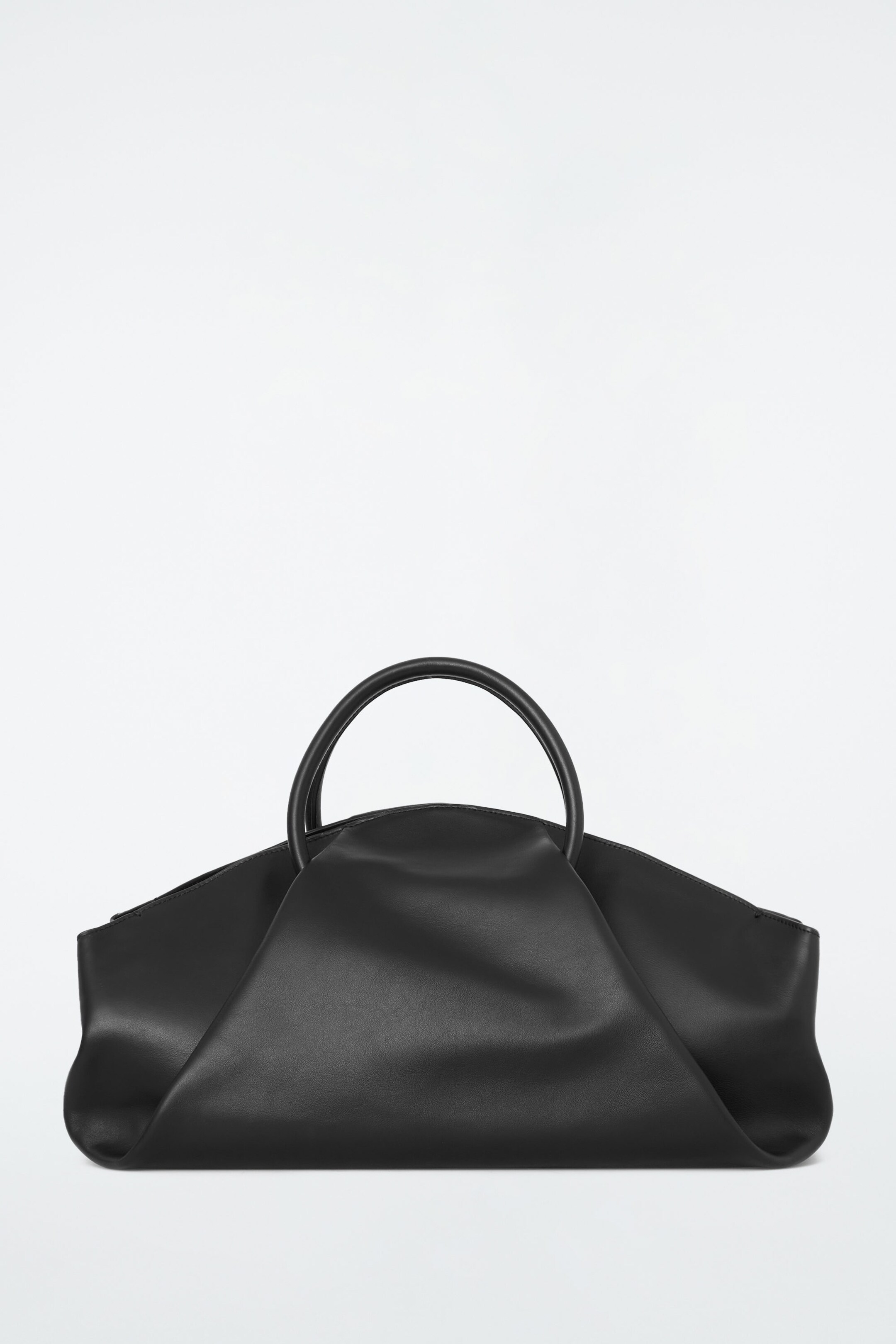 FOLD OVERSIZED-TOTE BAG - LEDER