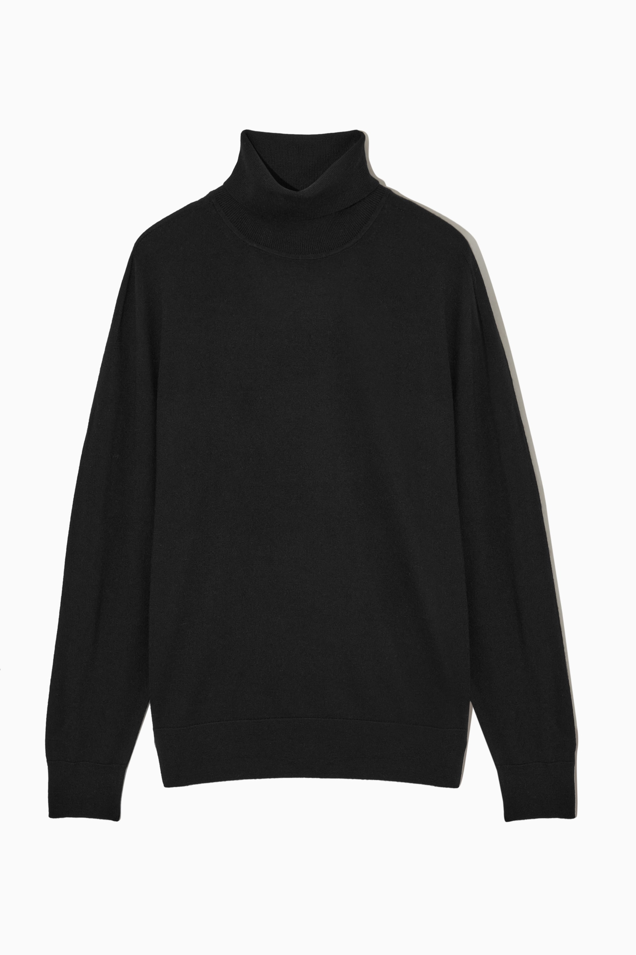 Black wool jumpers hotsell