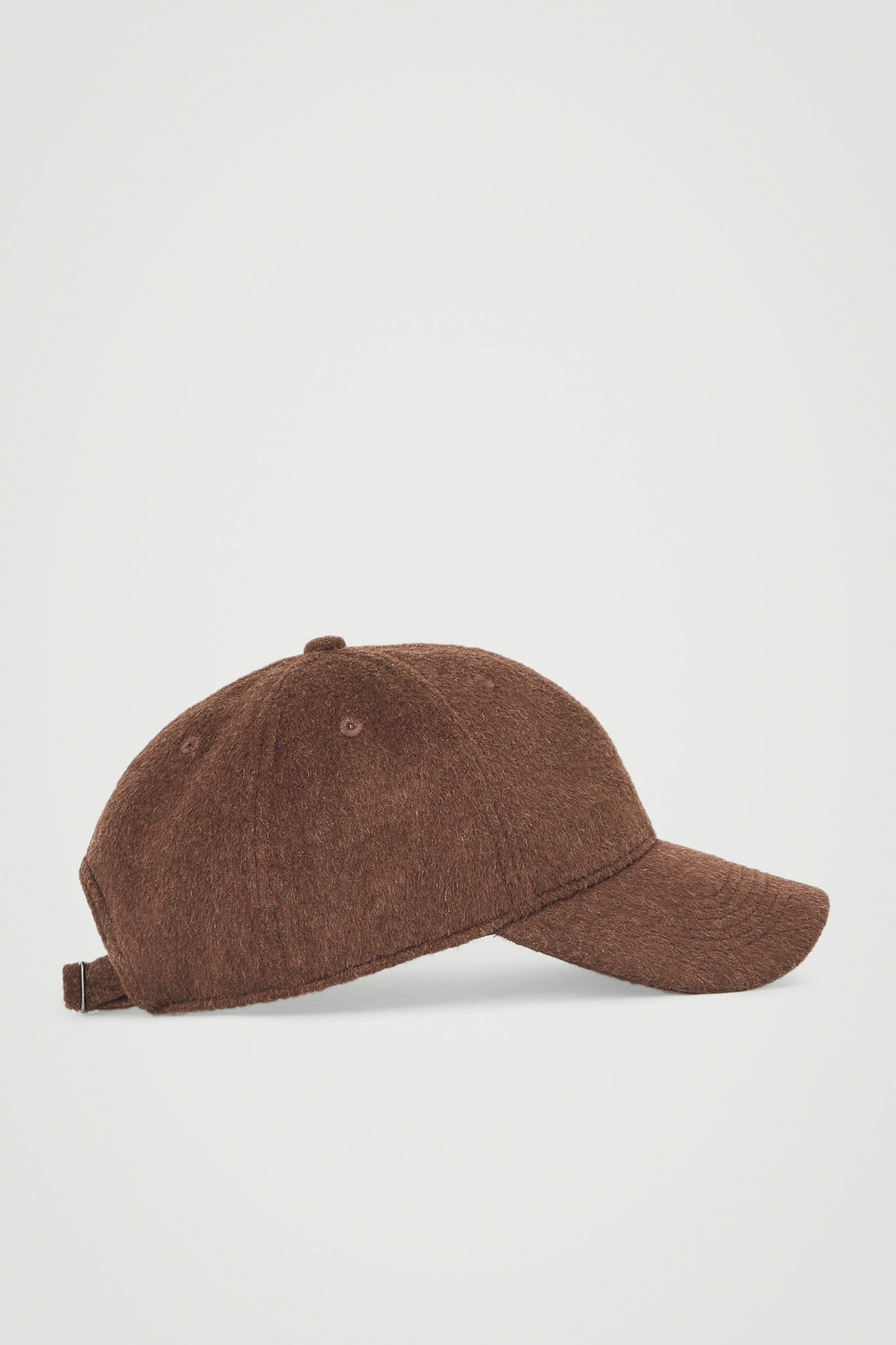 WOOL-BLEND BASEBALL CAP