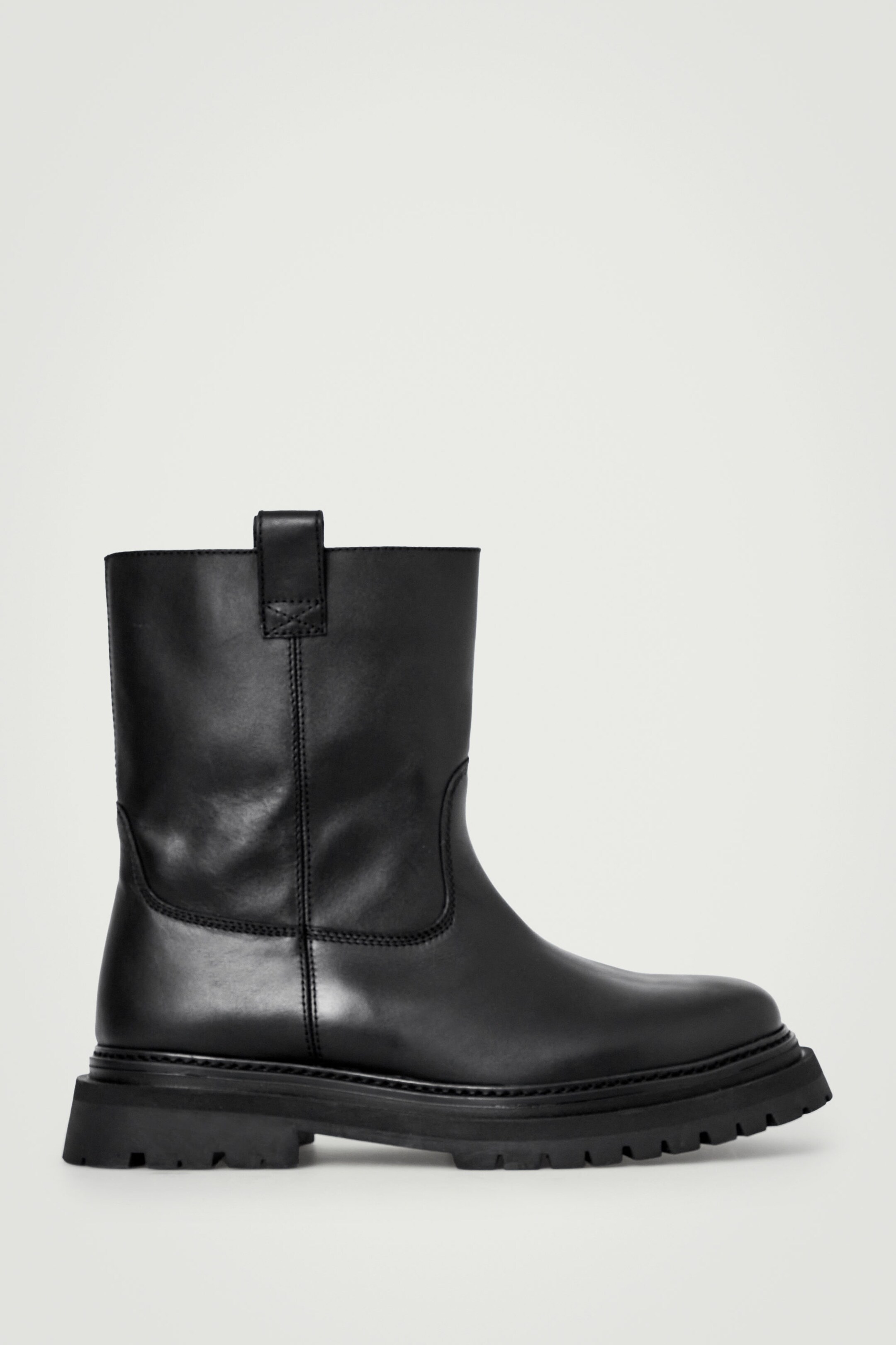 BIKER BOOTS EN CUIR