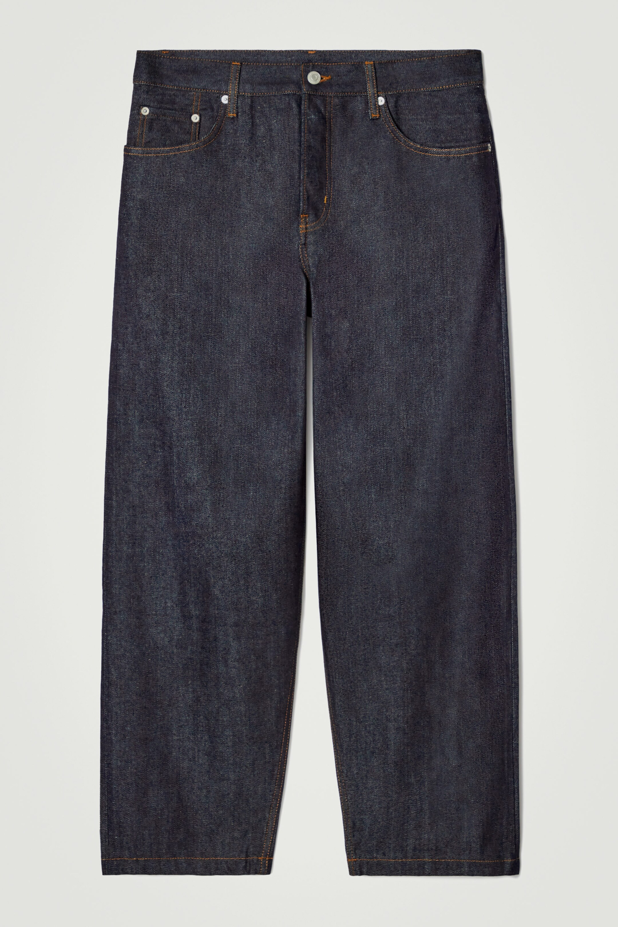 DOME RAW SELVEDGE STRAIGHT-LEG JEANS