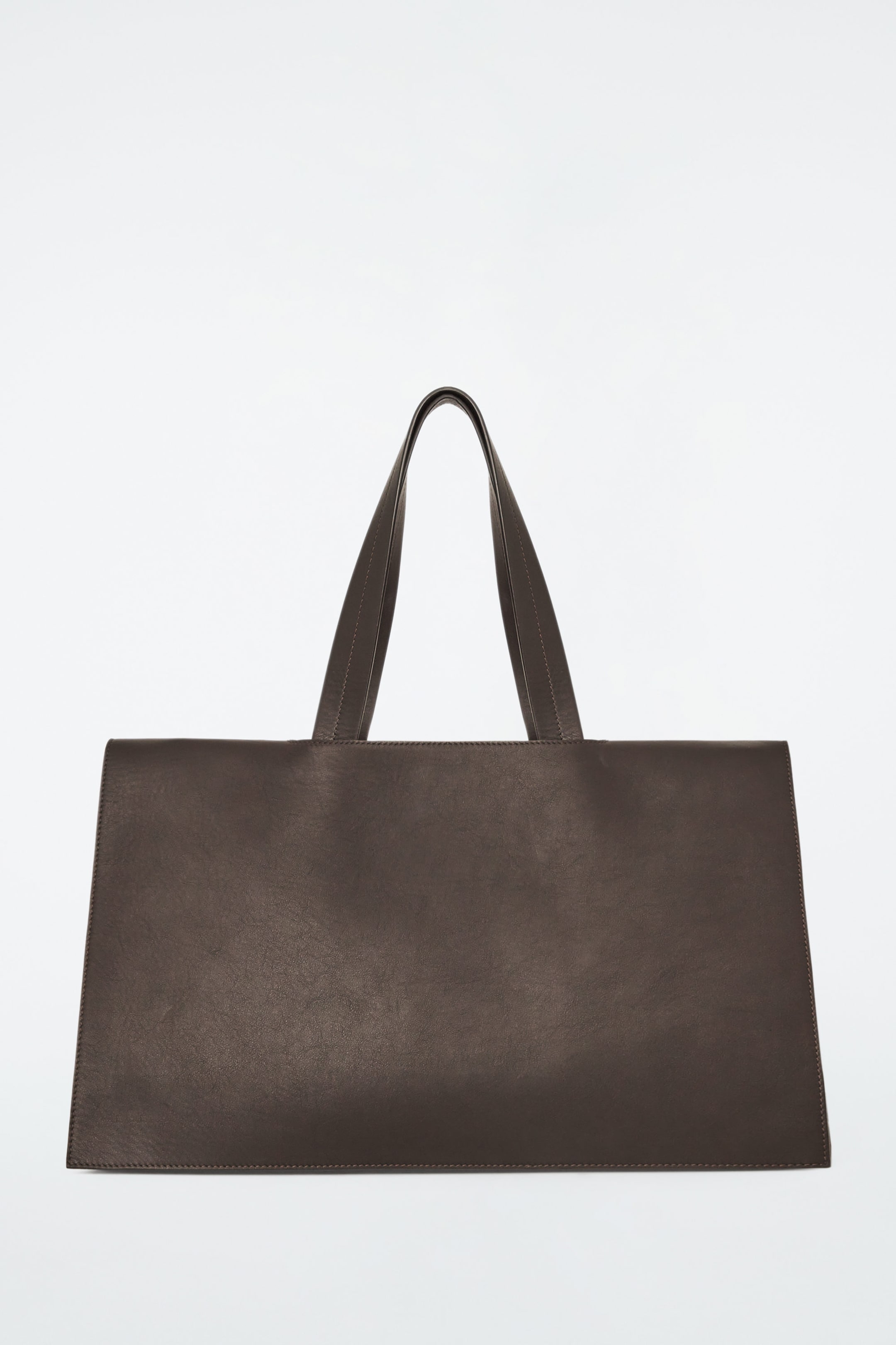 THE FLAP TOTE - LEATHER