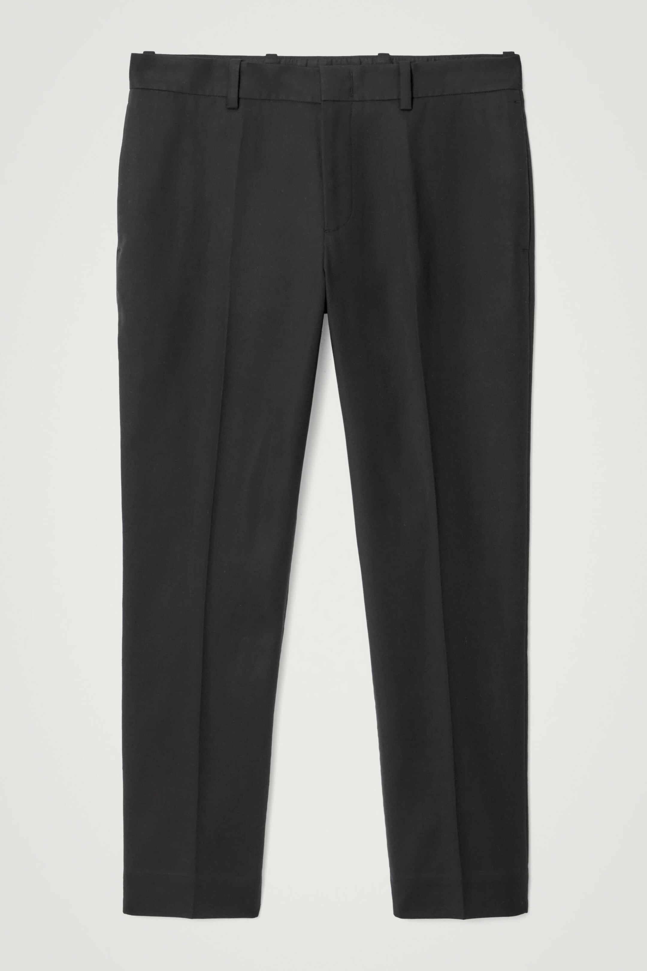 SLIM COTTON TROUSERS