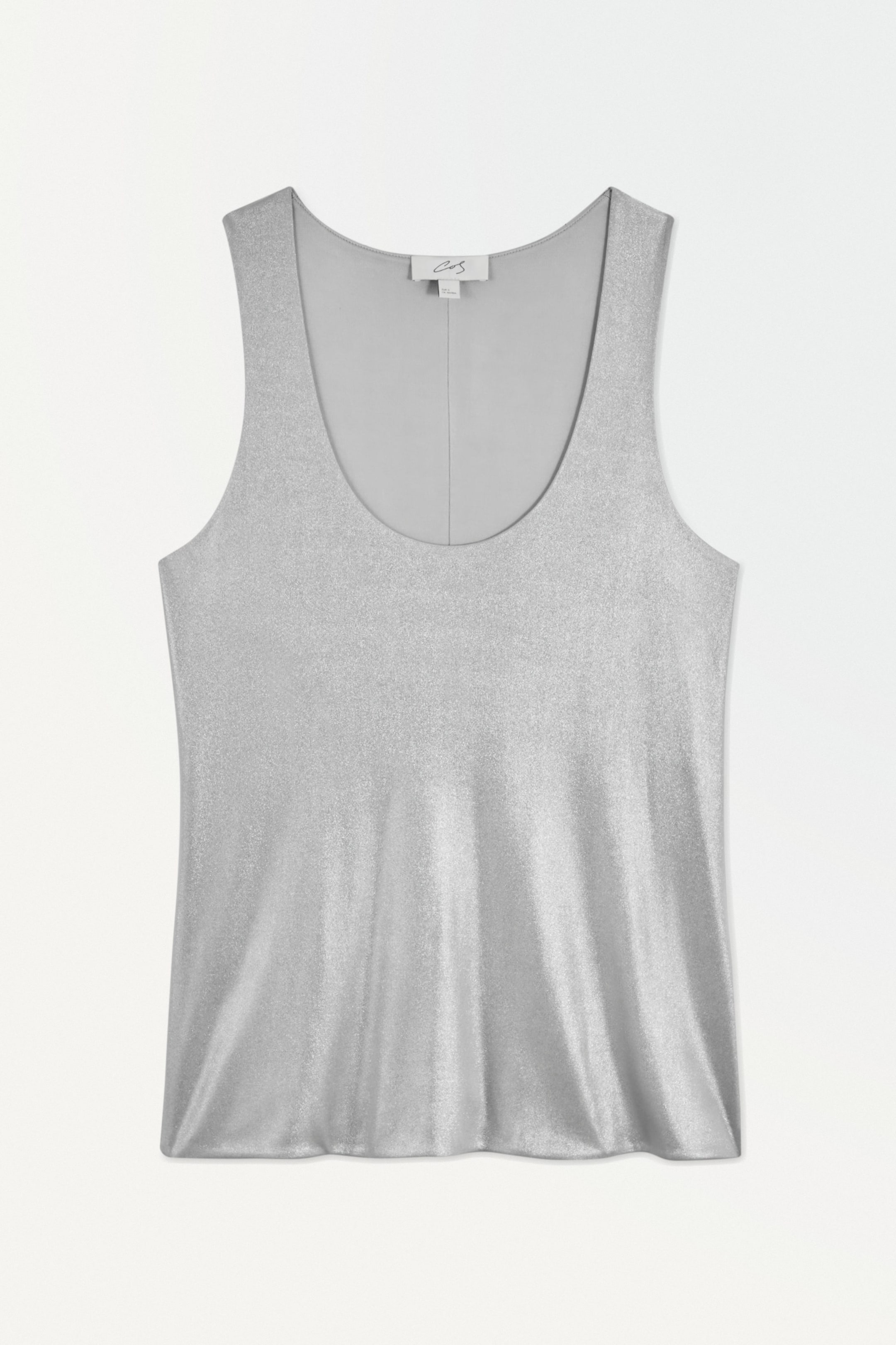 DAS TANKTOP IN METALLIC-OPTIK