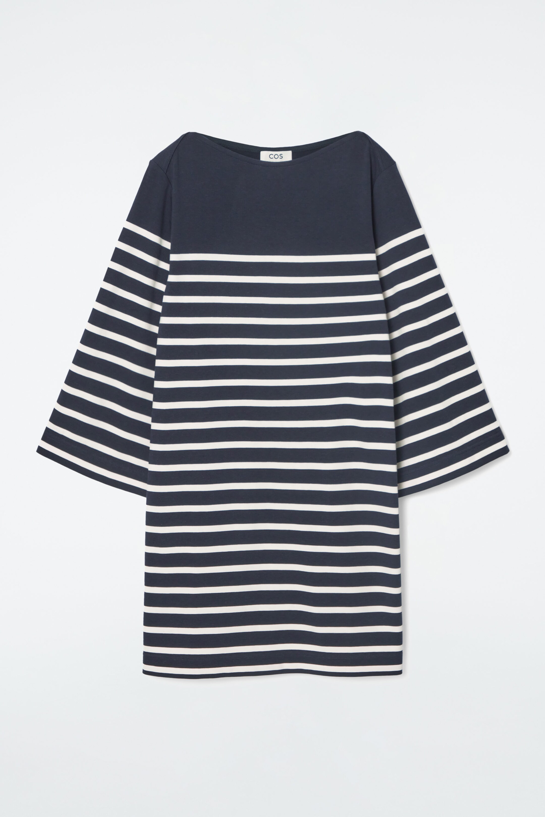 ROBE T-SHIRT COURTE ENCOLURE BATEAU