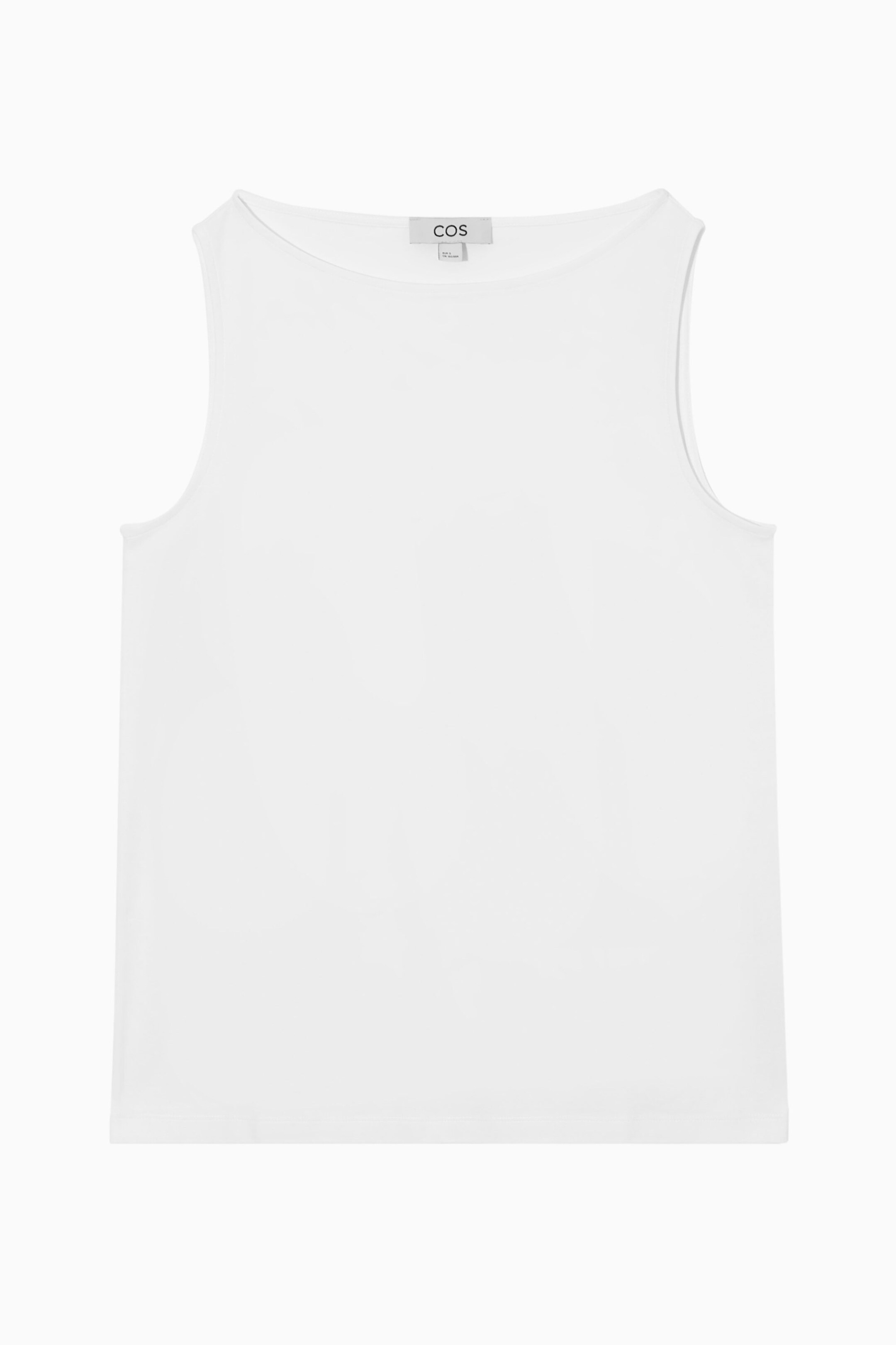 BOAT-NECK TANK TOP