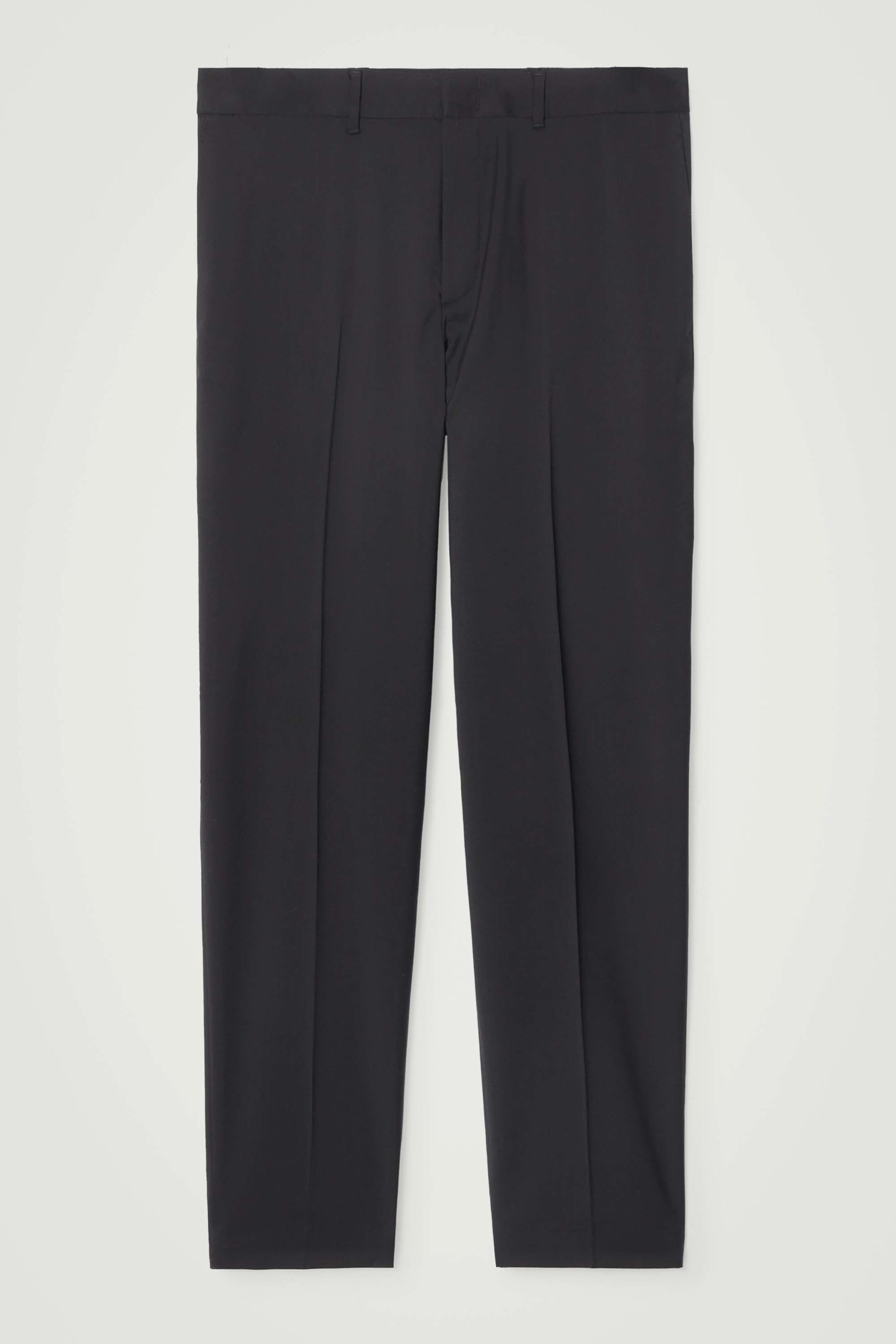 PANTALON DROIT EN LAINE REGULAR