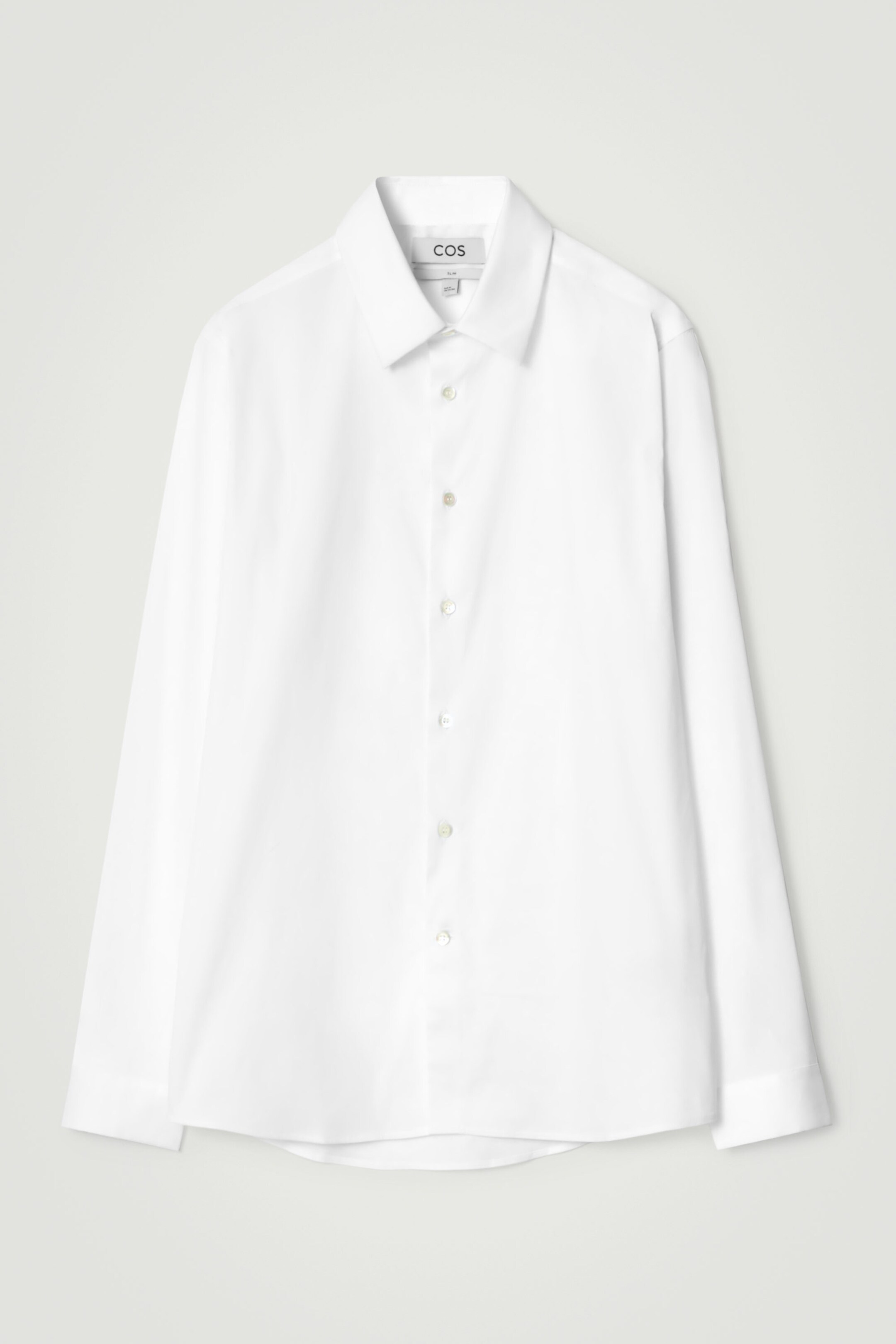 CHEMISE HABILLÉE SLIM EN POPELINE