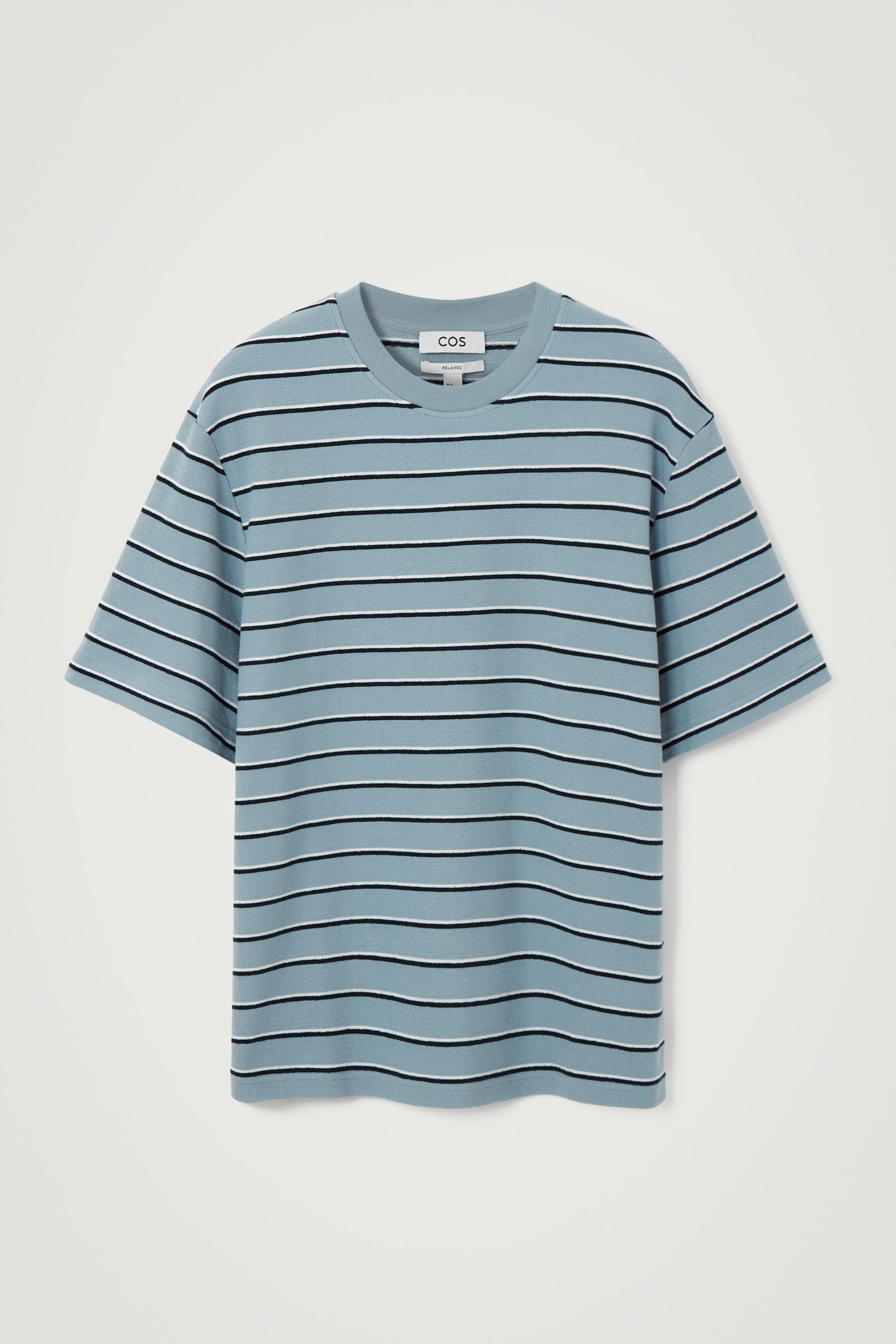 STRIPED BOUCLÉ T-SHIRT