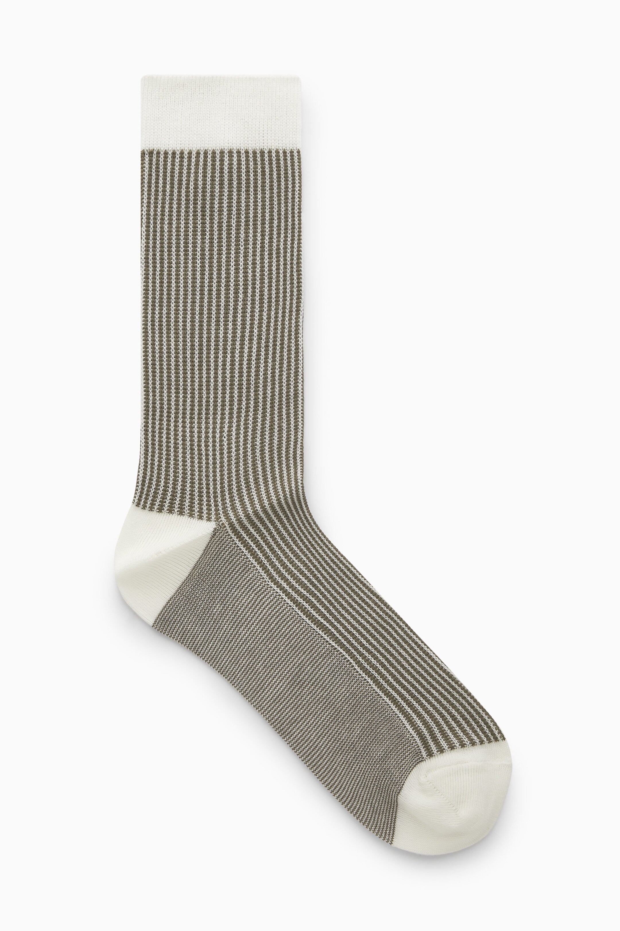 RIBBED STRIPED SOCKS