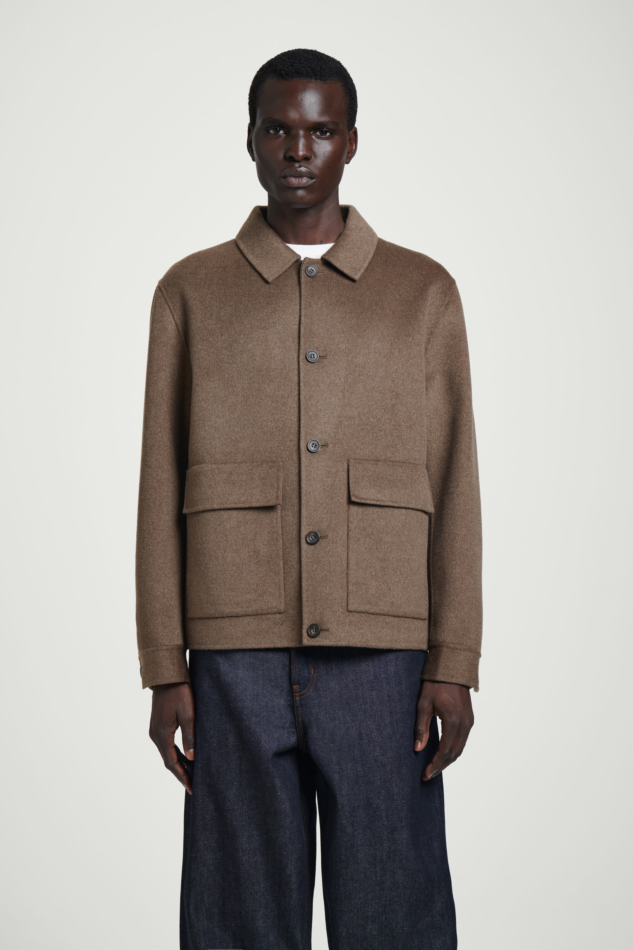 DOUBLE-FACED WOOL JACKET