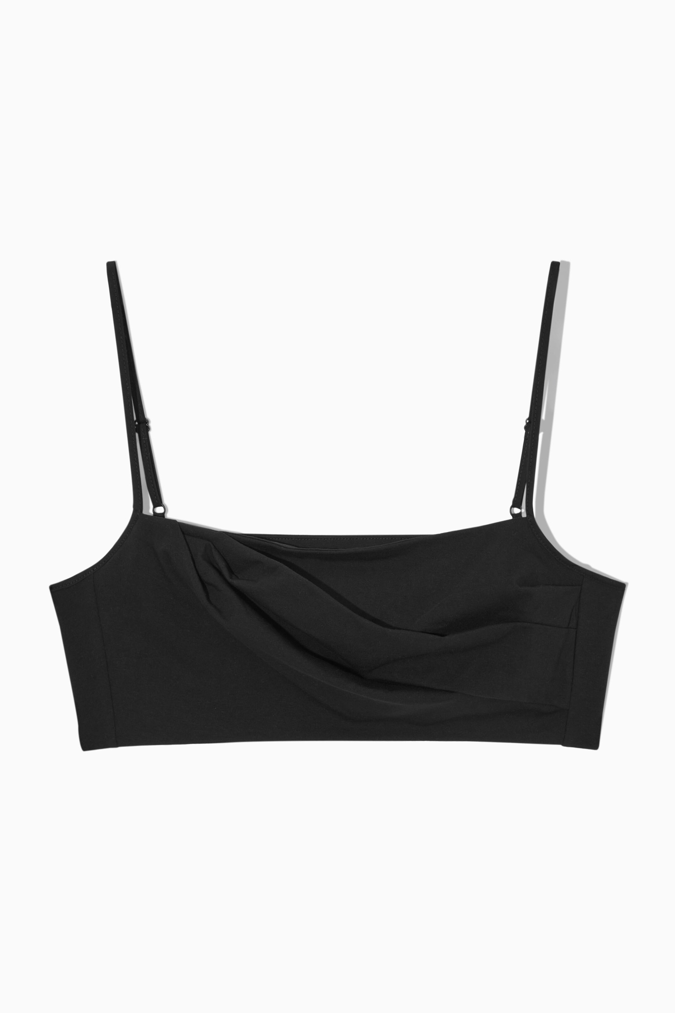 SQUARE-NECK CROP TOP