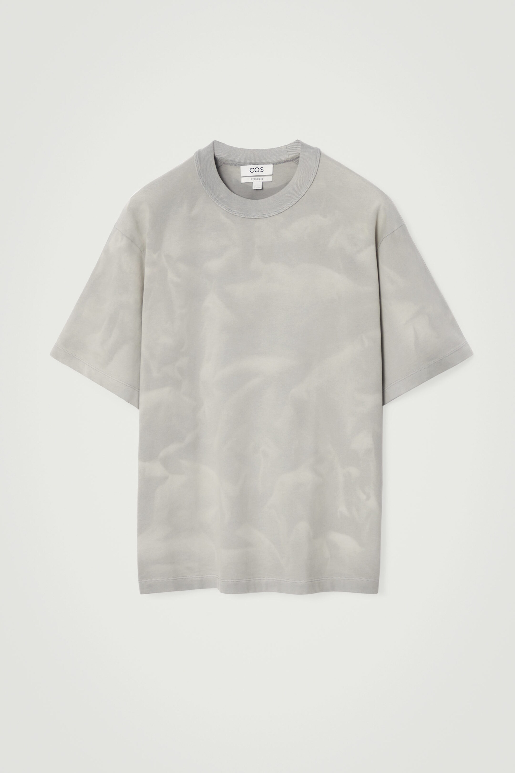 OVERSIZED ACID-WASH COTTON T-SHIRT