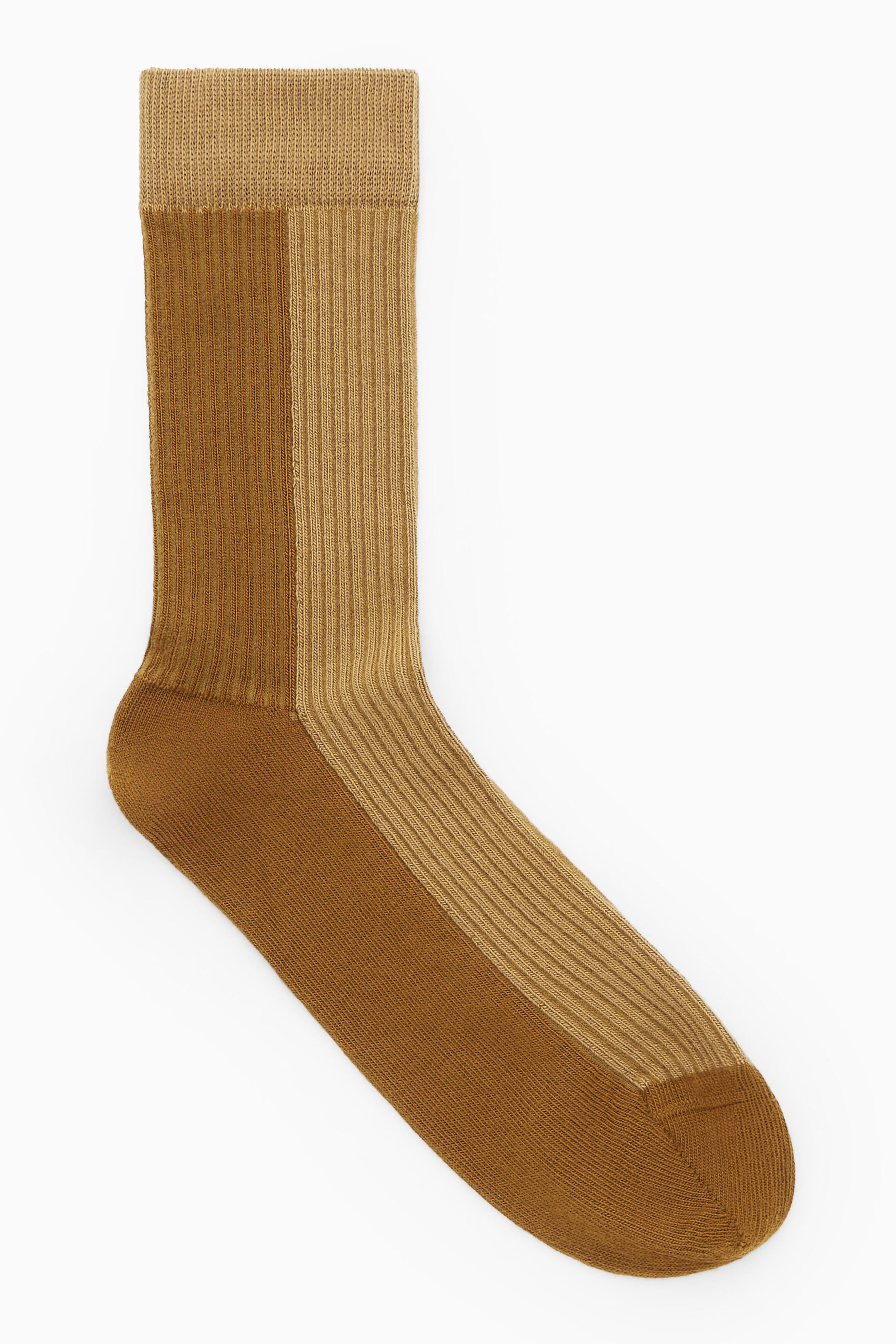 COLOUR-BLOCK SOCKS