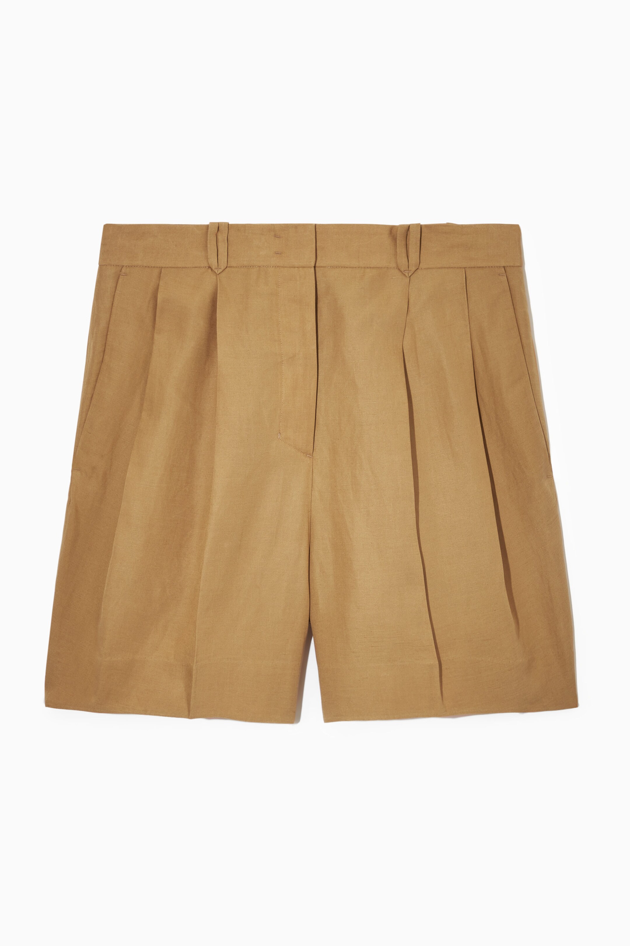 SHORTS MIT BÜGELFALTEN