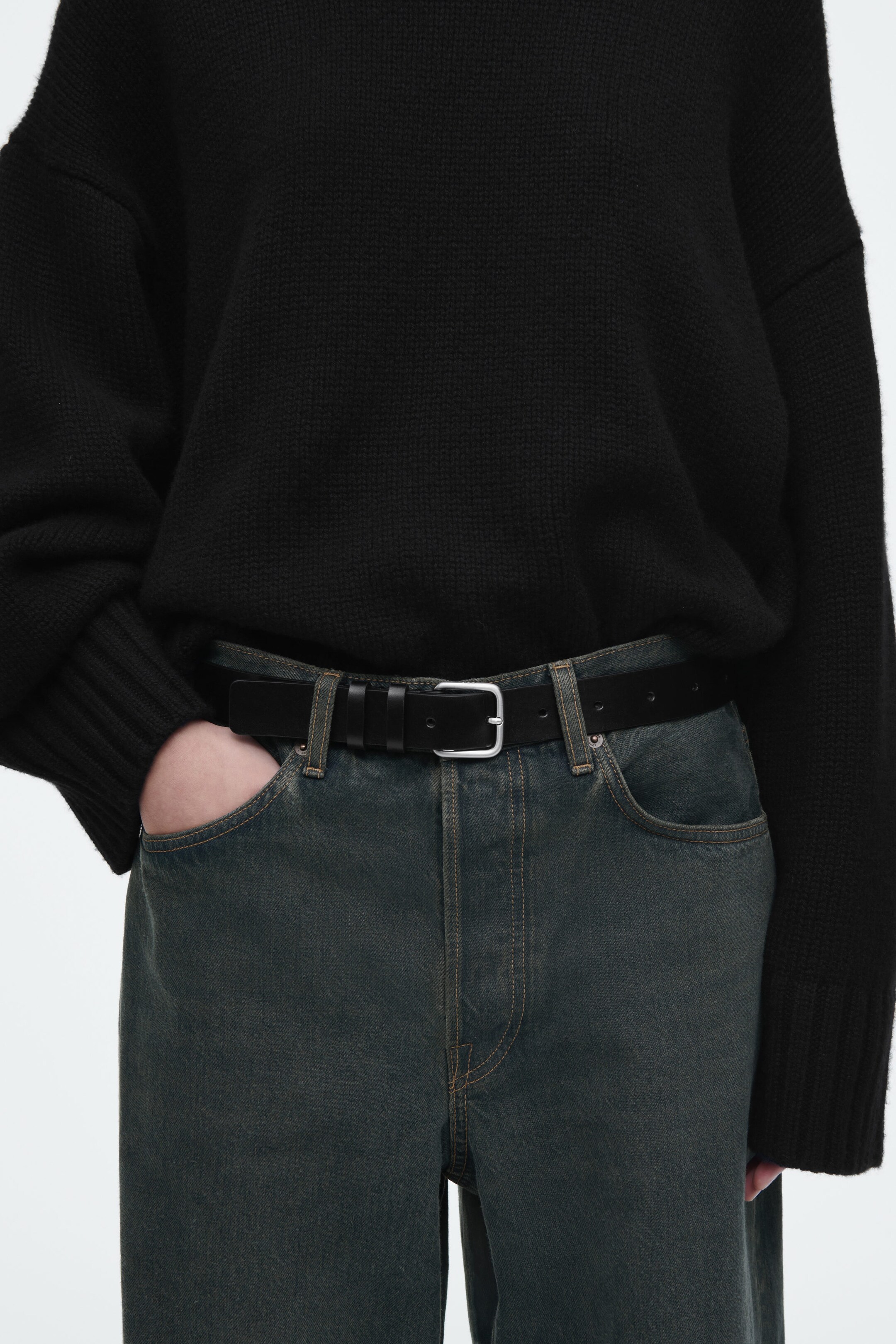 CEINTURE EN CUIR CLASSIQUE