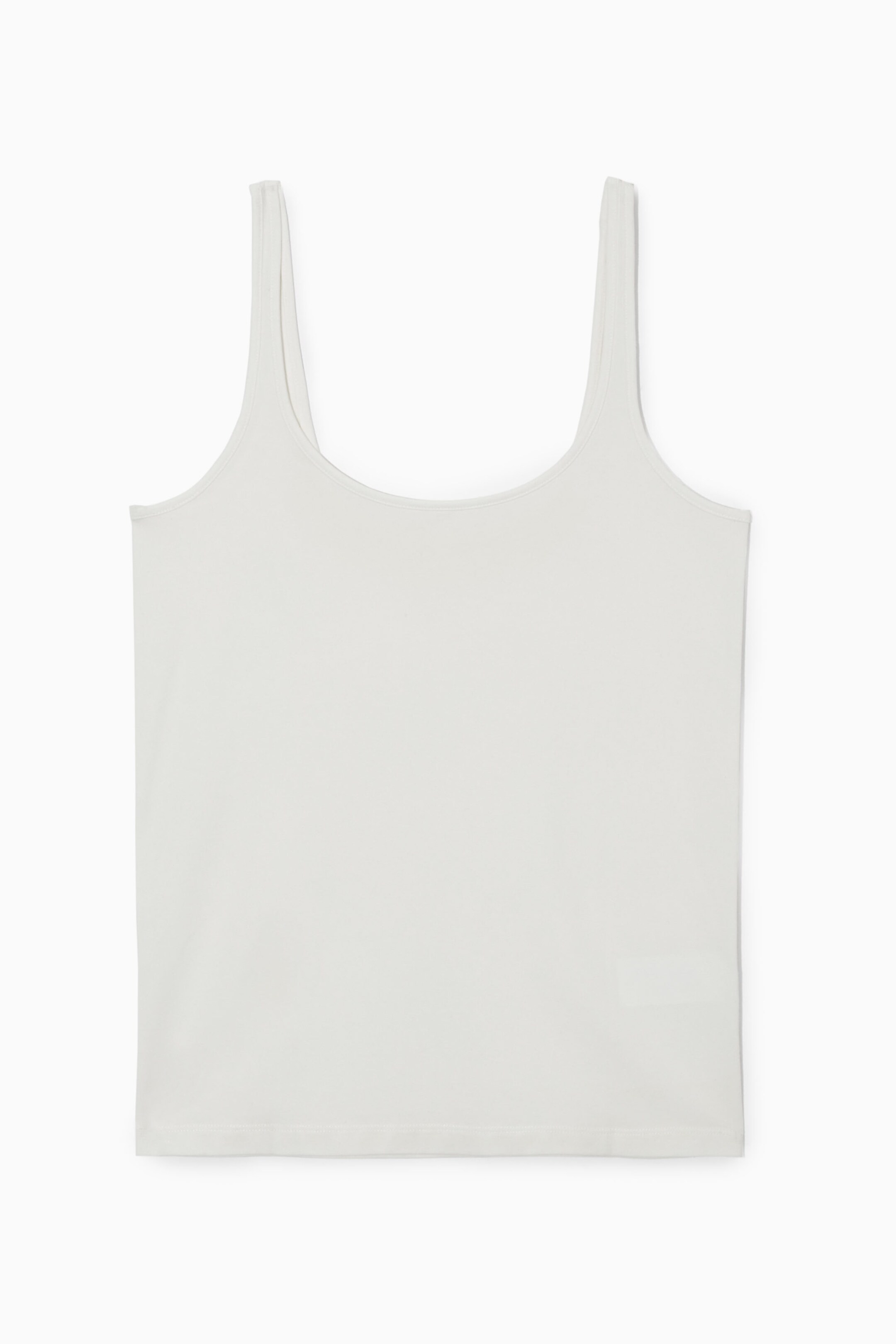 SCOOP-NECK TANK TOP