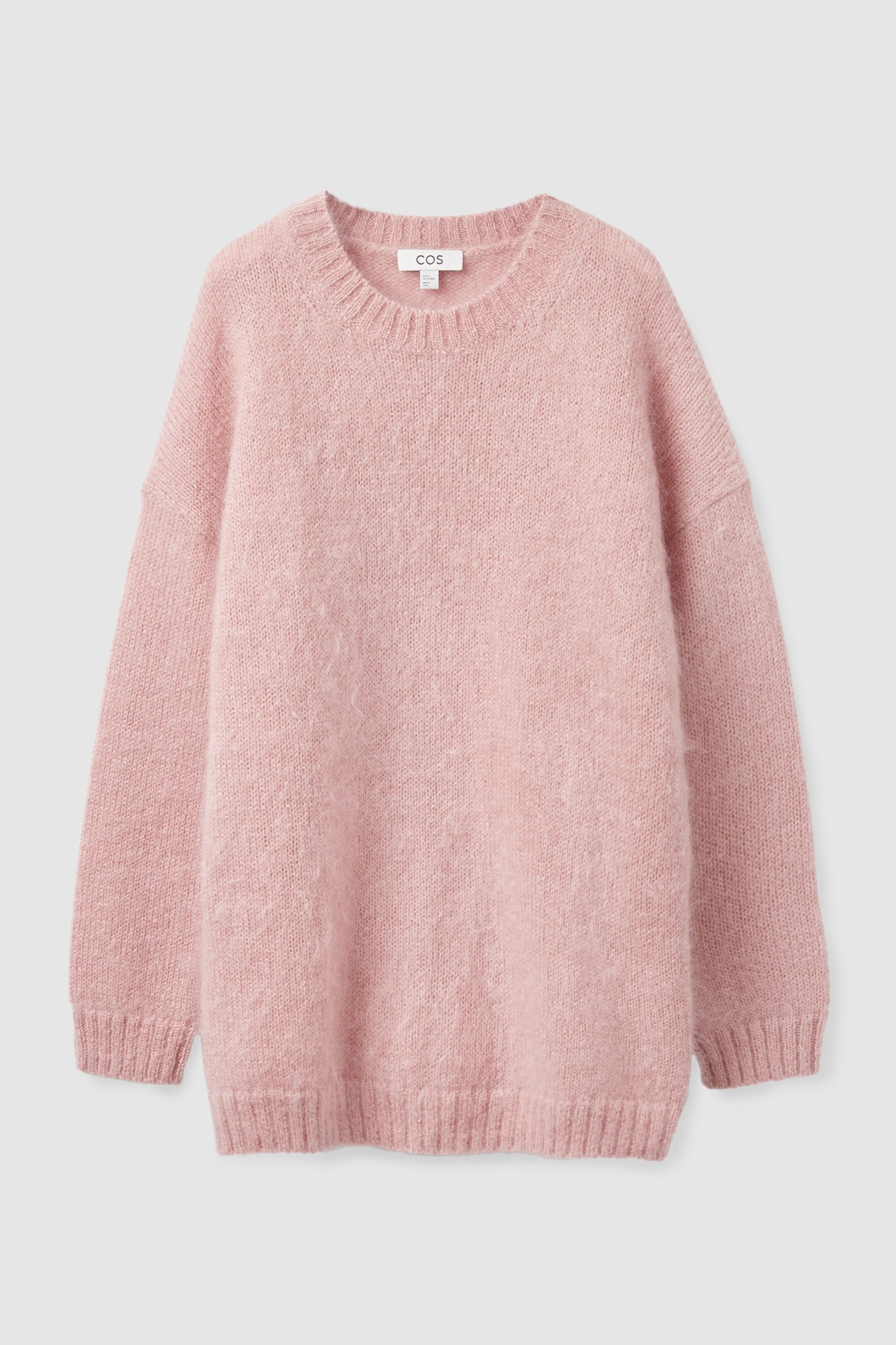 COS OVERSIZED-FIT MOHAIR-KNIT on sale SWEATER