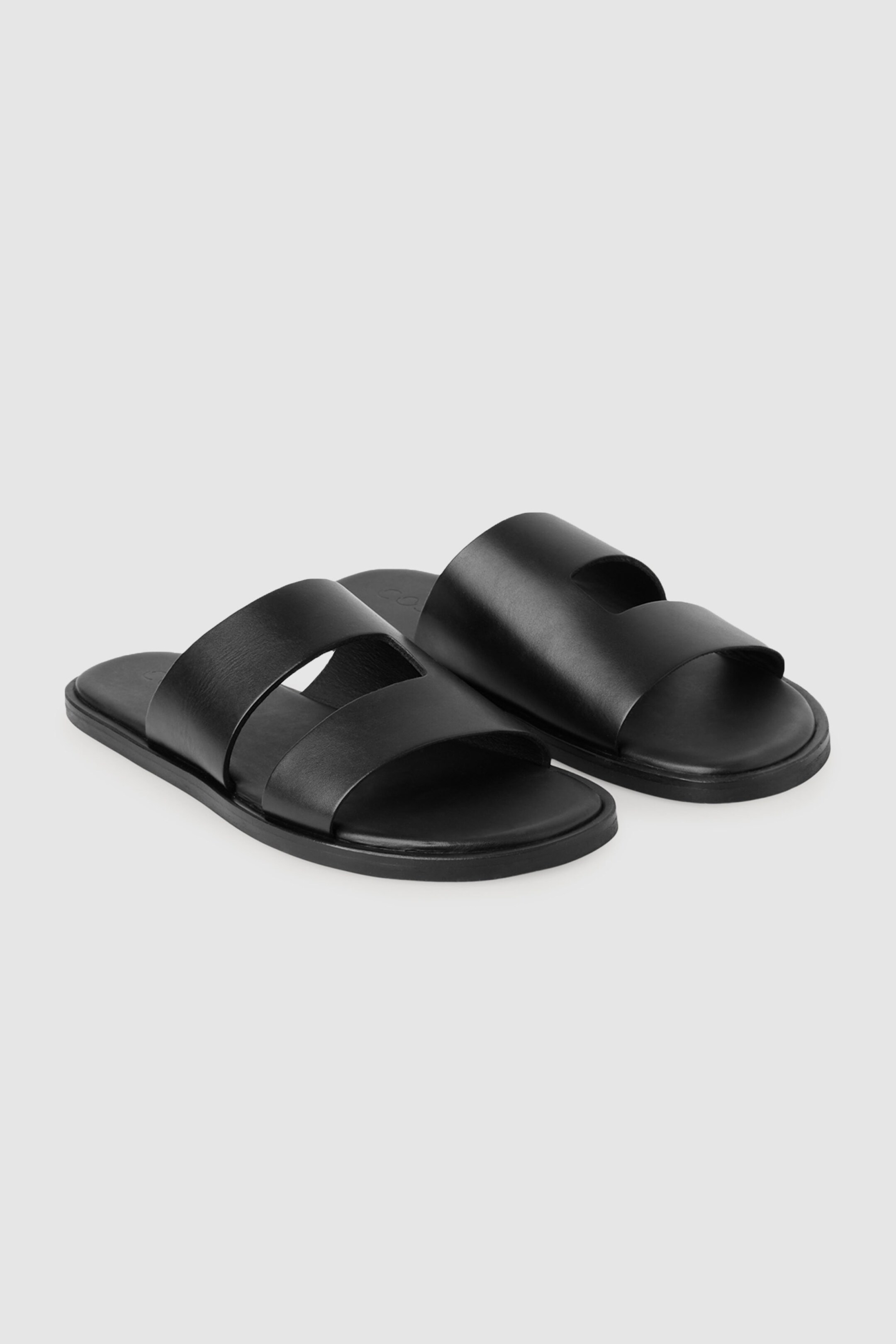 LEATHER SLIDERS