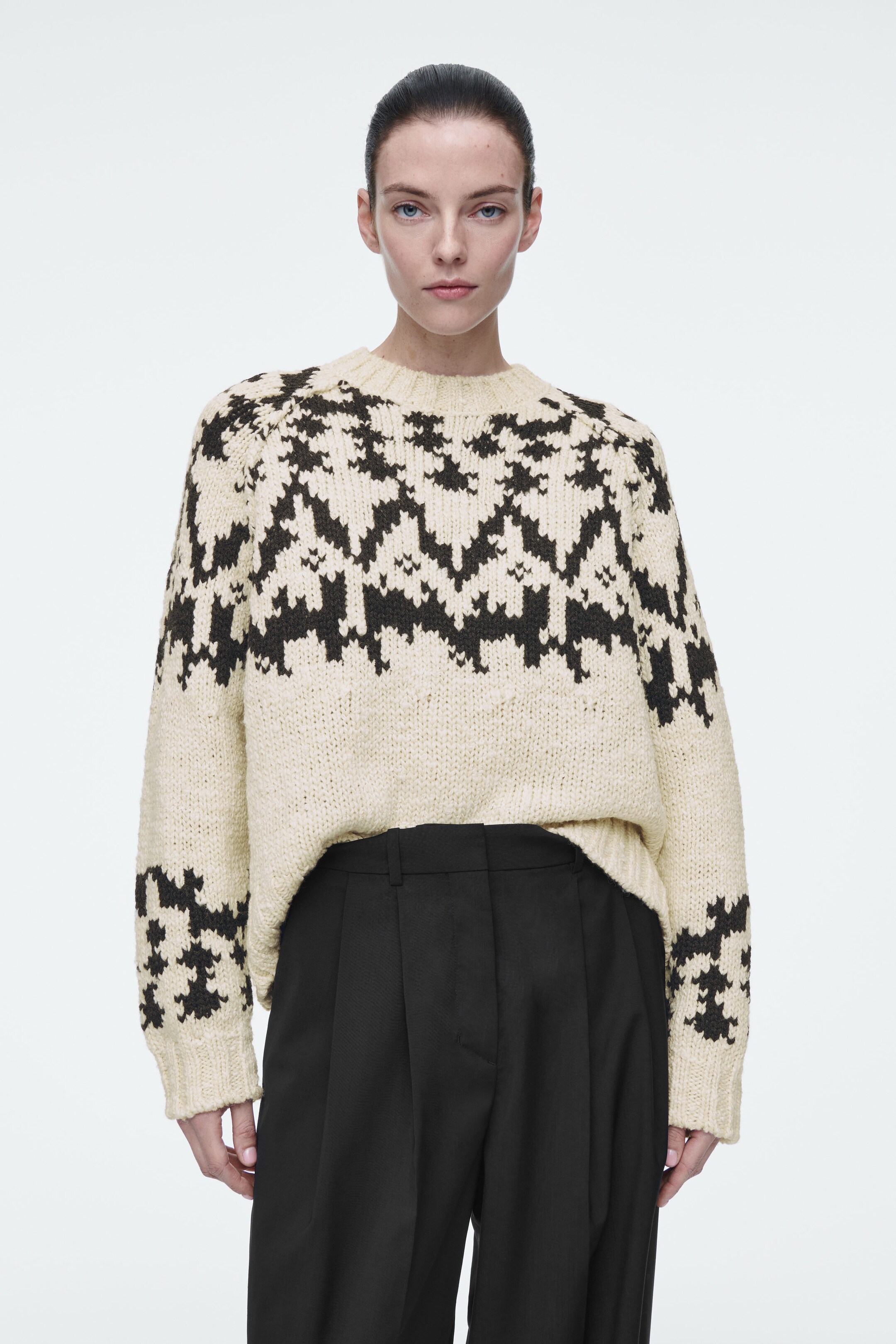 WOLLPULLOVER MIT FAIR-ISLE-MUSTER