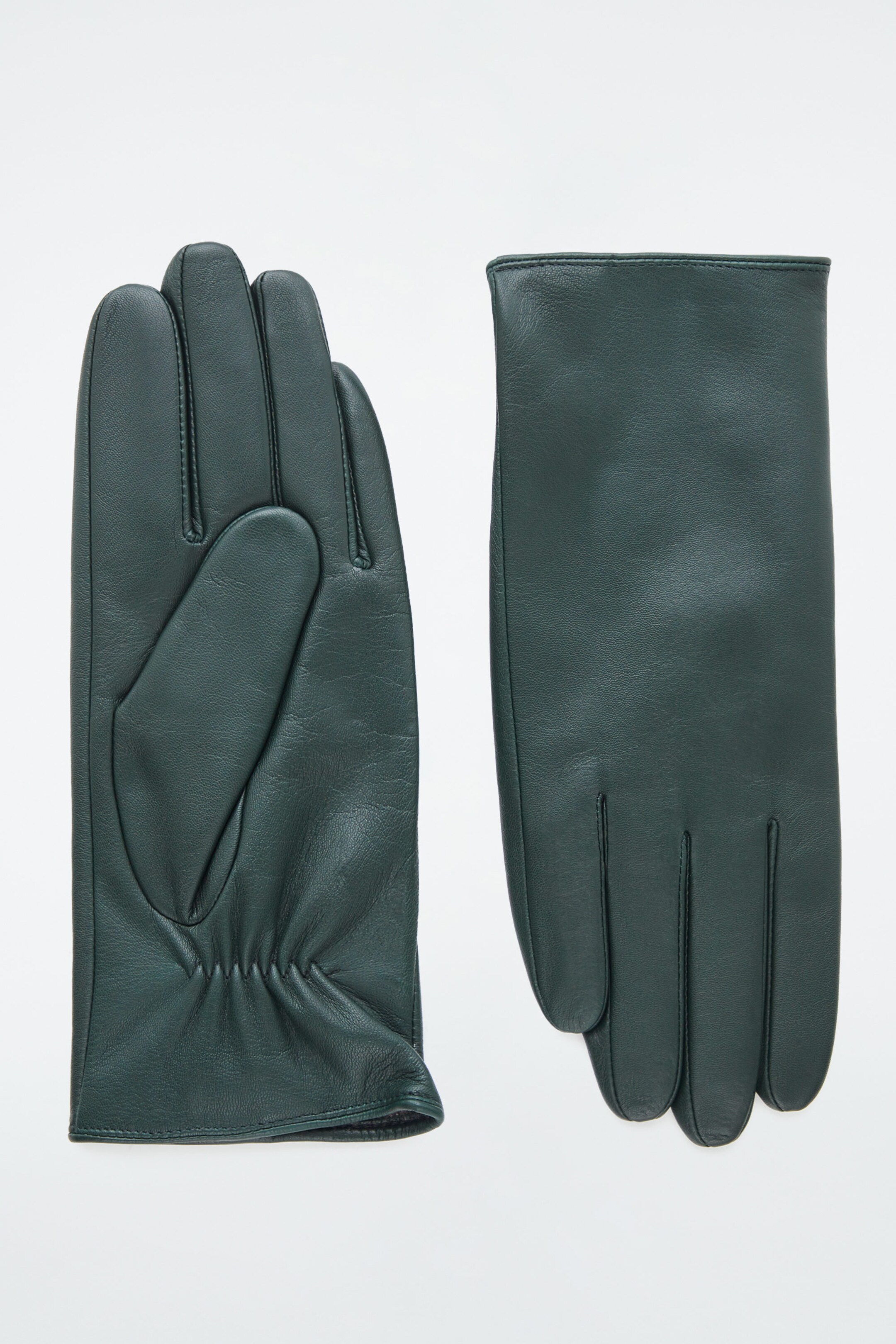 GANTS EN CUIR DOUBLÉS CACHEMIRE