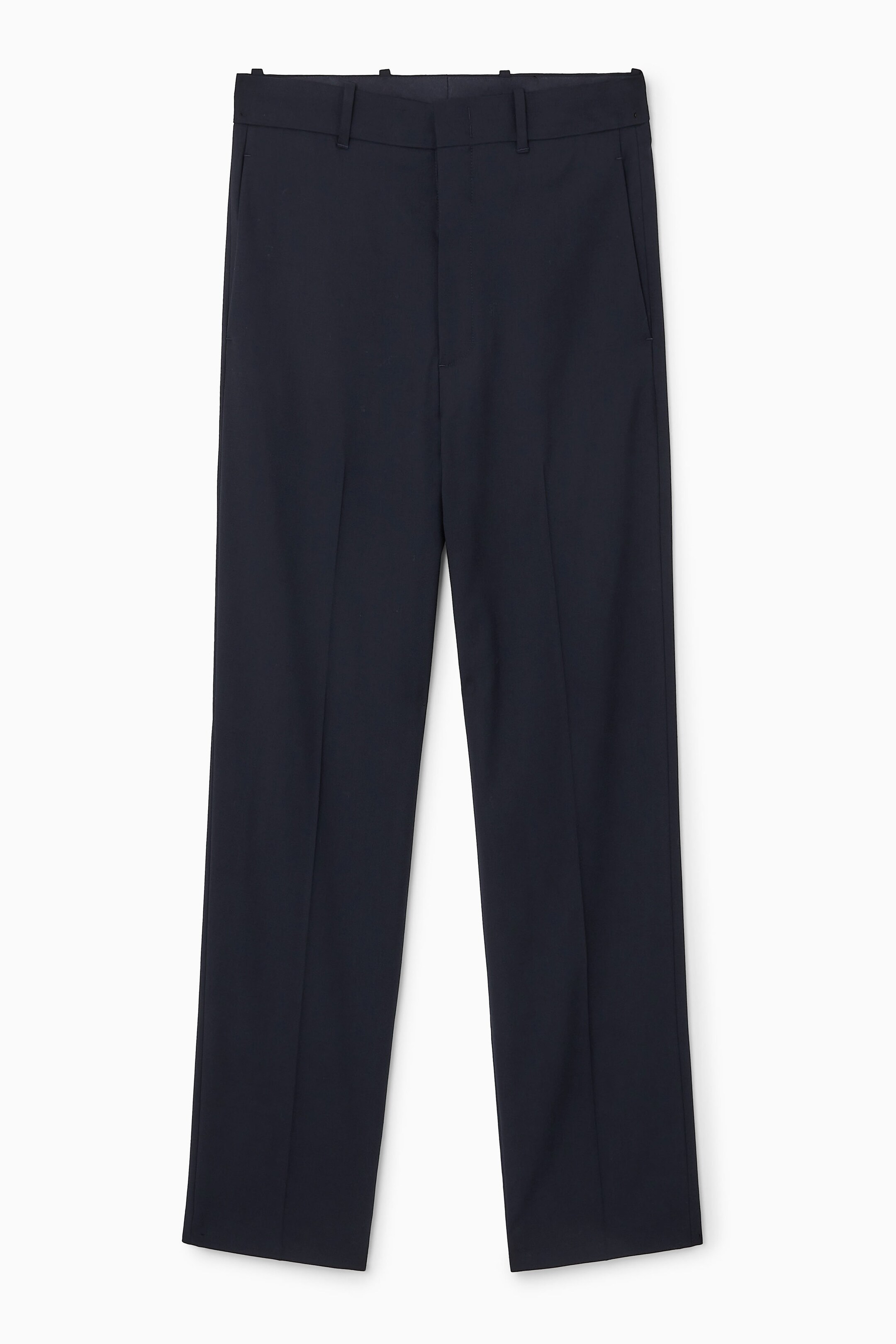 RELAXED WOOL PANTS - STRAIGHT