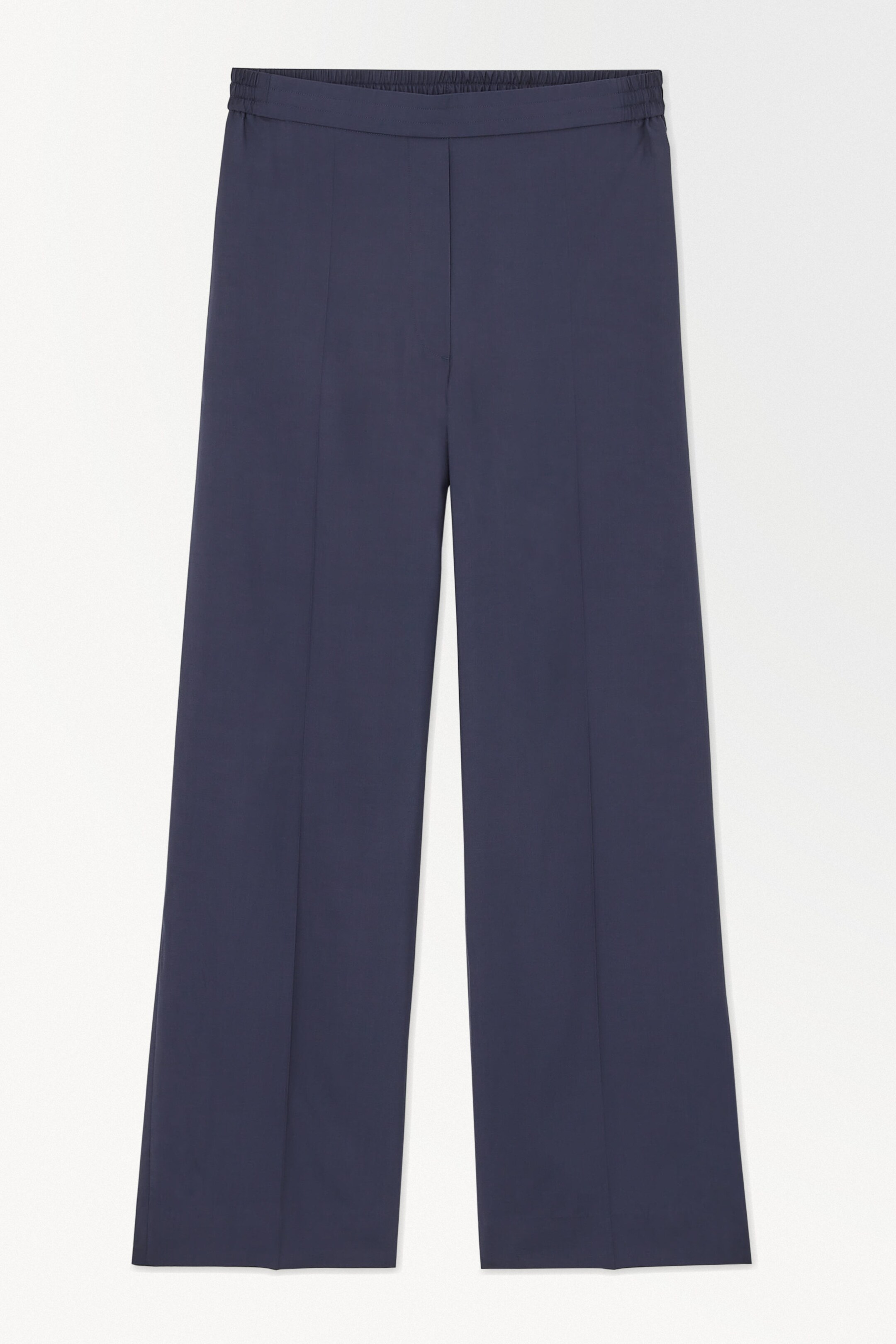 THE STRAIGHT-LEG SILK TROUSERS