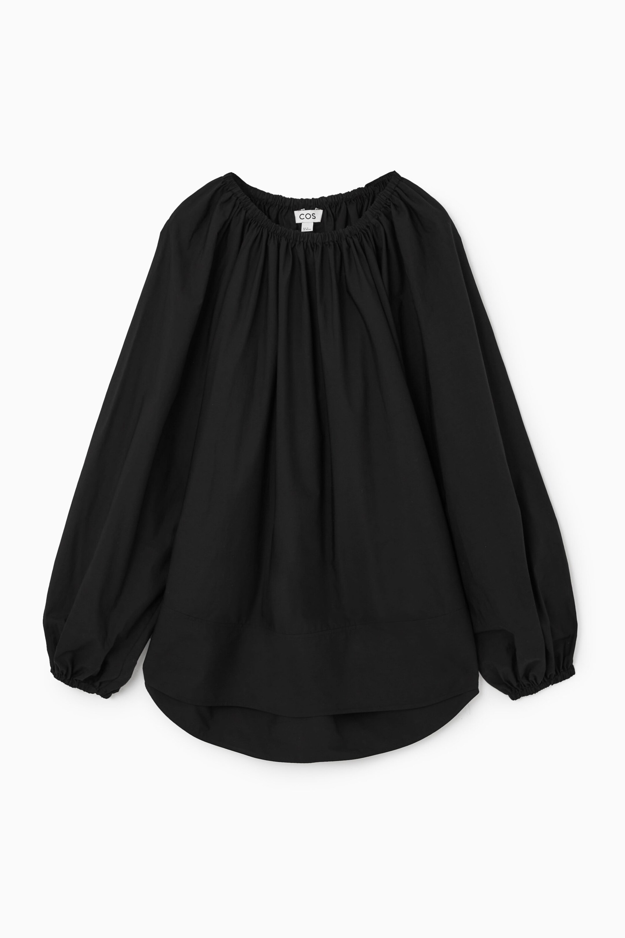 OVERSIZED OFF-THE-SHOULDER BLOUSE