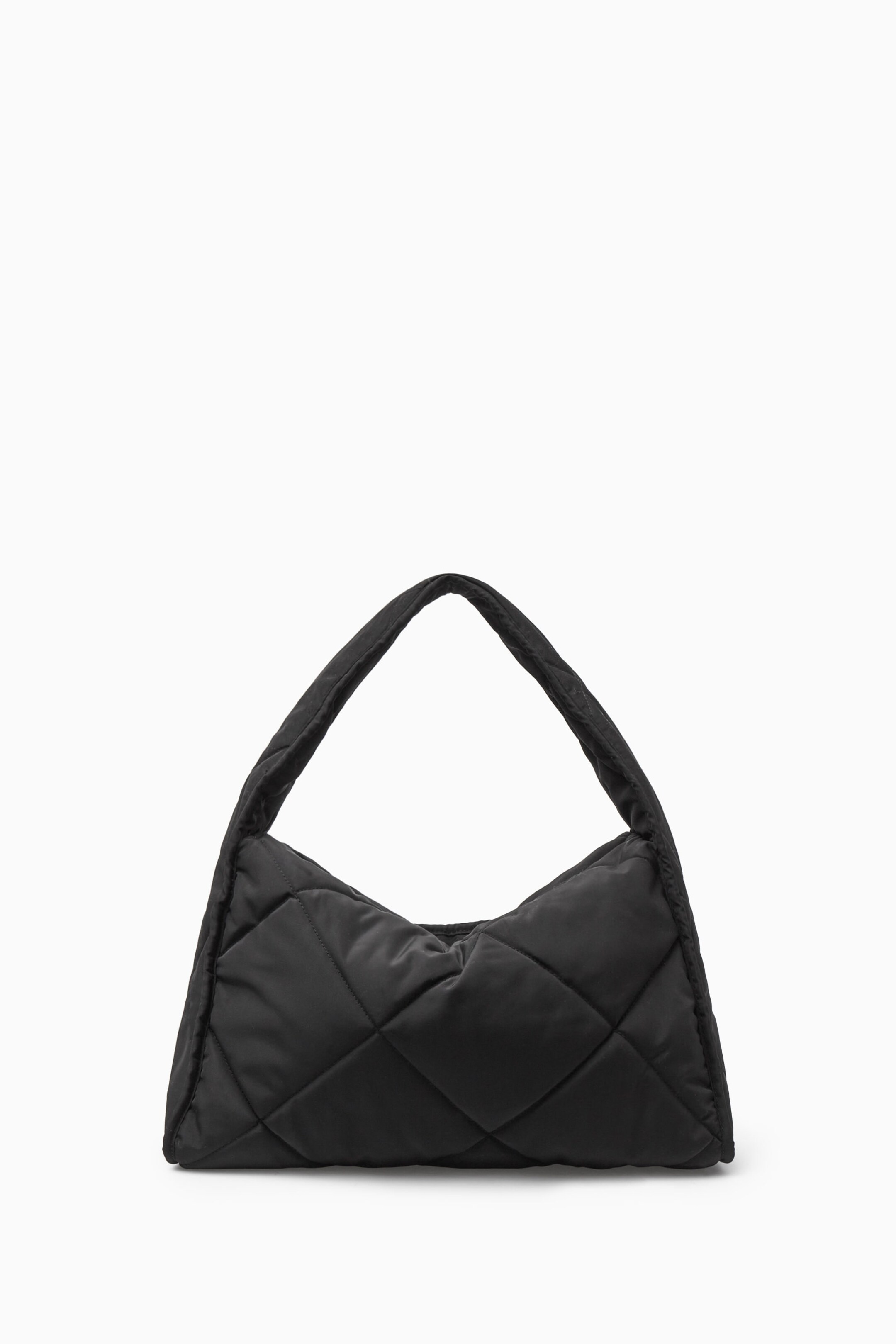 DIAMOND-QUILTED SHOULDER BAG