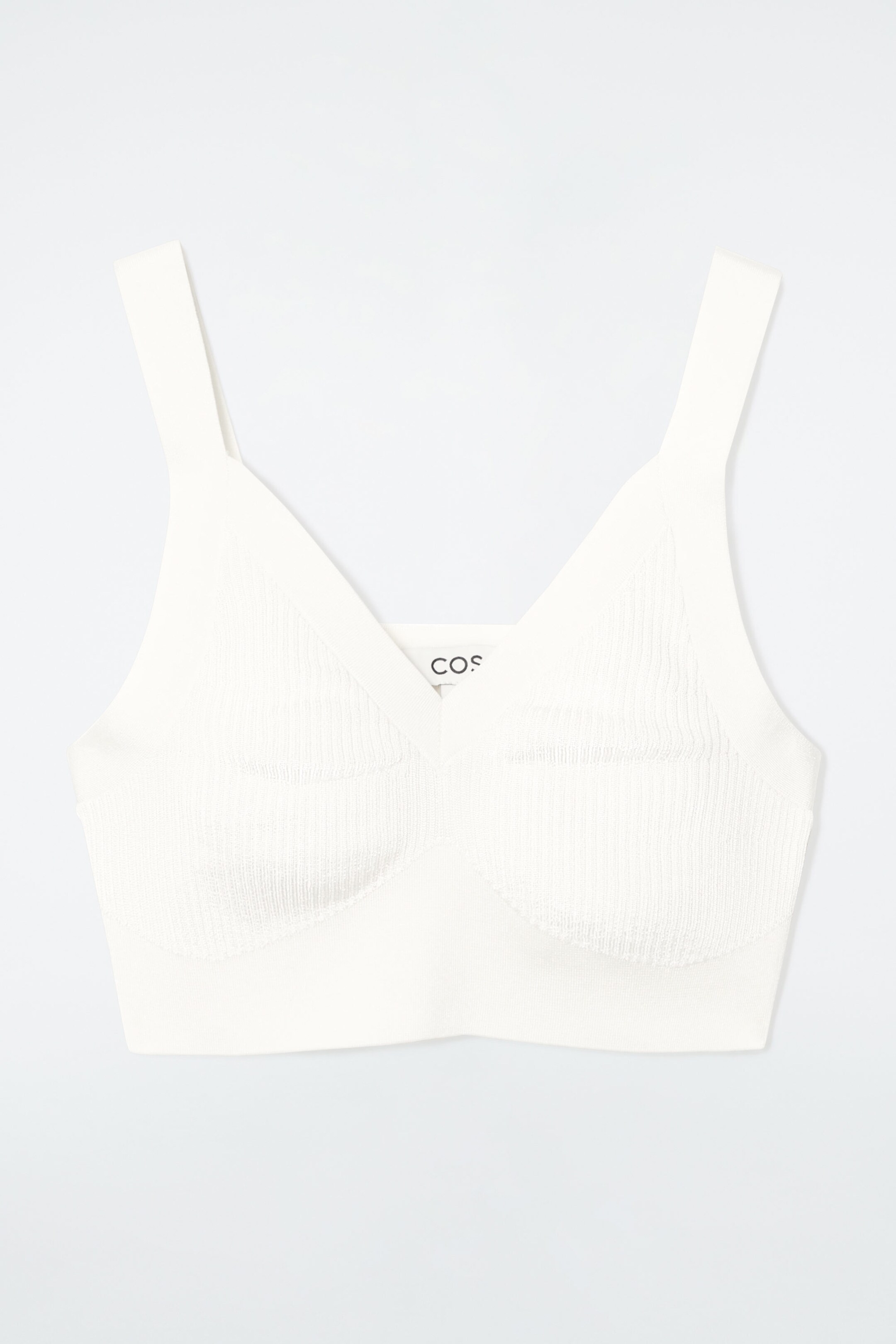 BRALETTE EN MAILLE CÔTELÉE