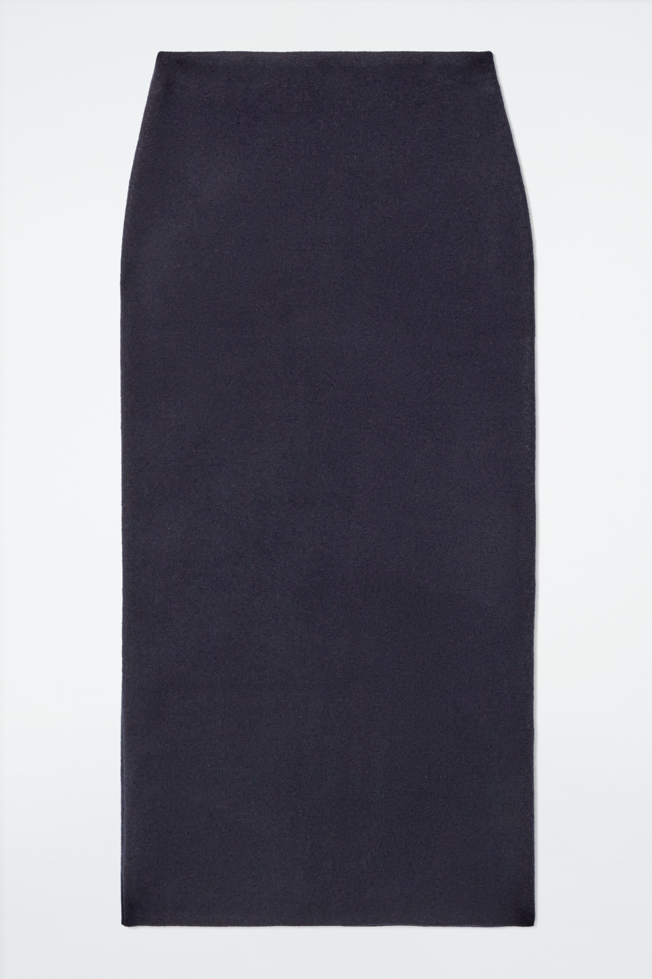 DOUBLE-FACED WOOL MAXI SKIRT