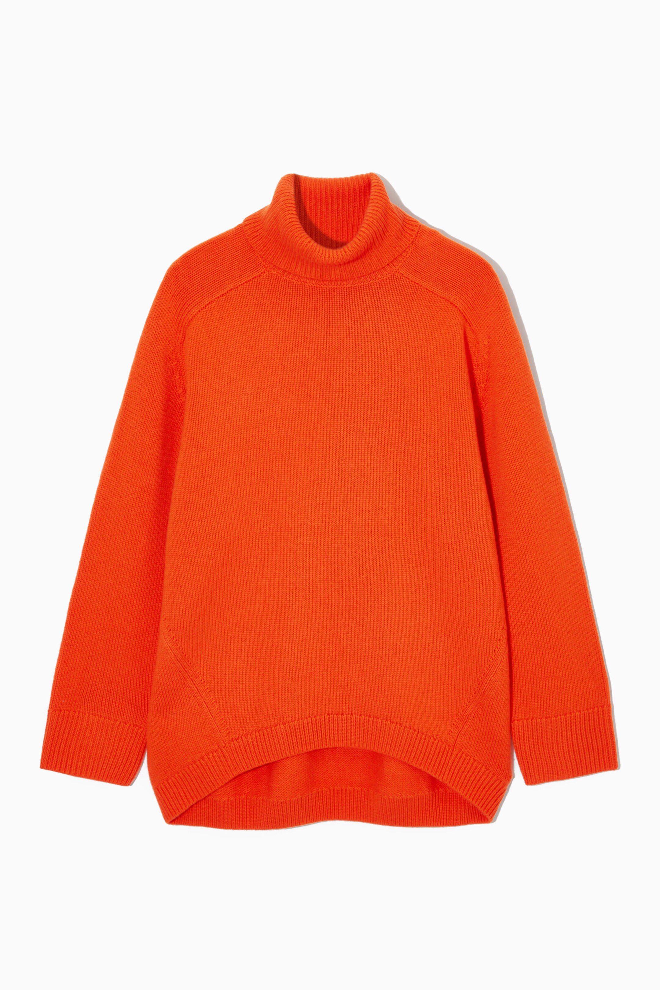 CASHMERE-BLEND TURTLENECK JUMPER