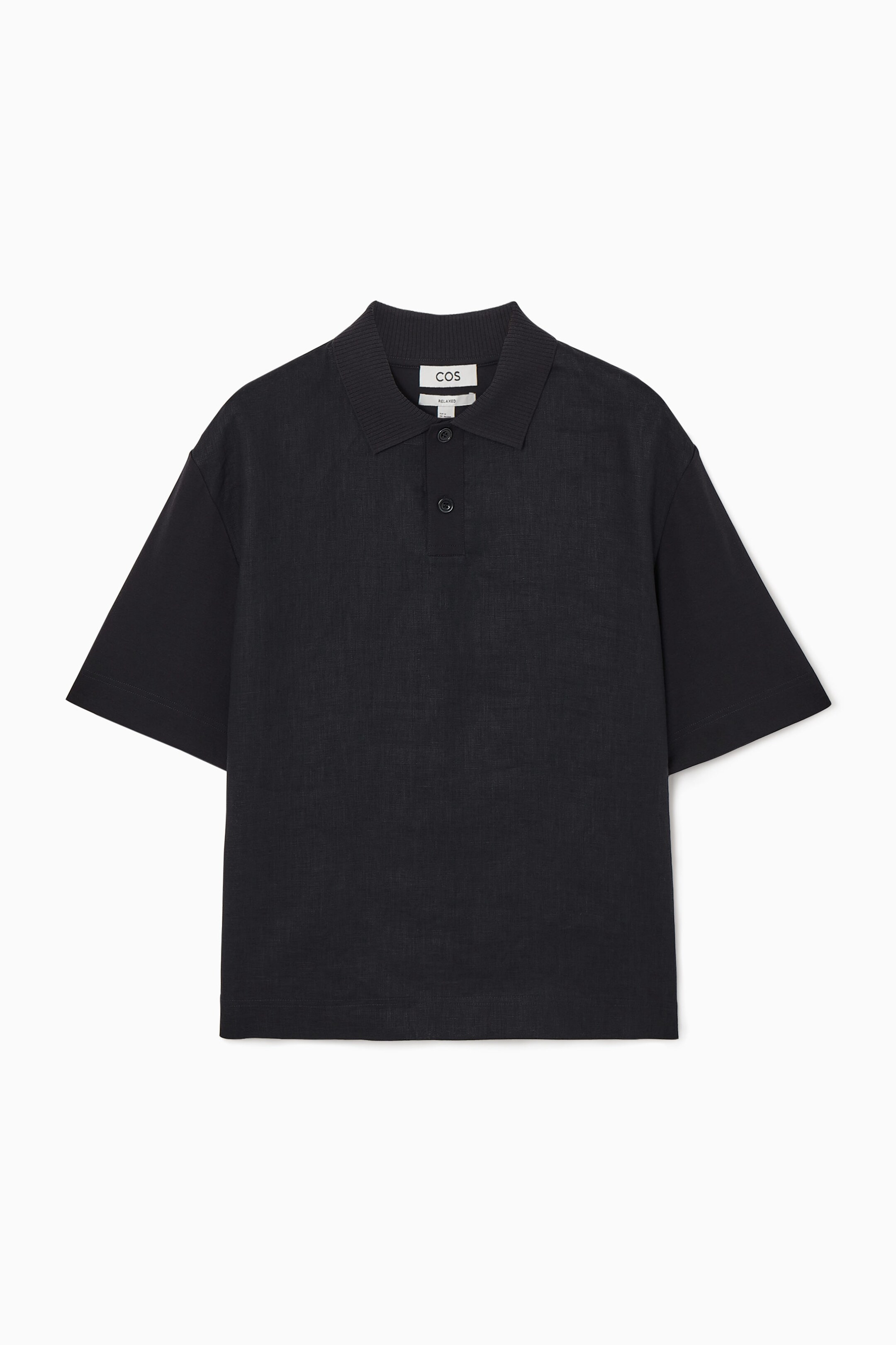 CONTRAST-PANEL POLO SHIRT