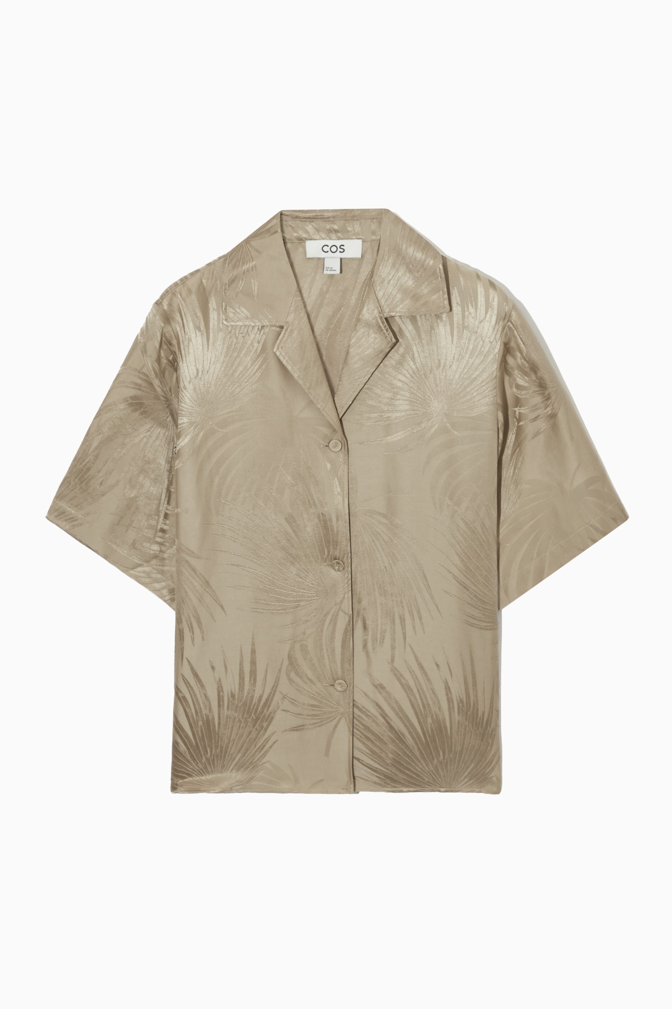 SILK-BLEND JACQUARD SHIRT