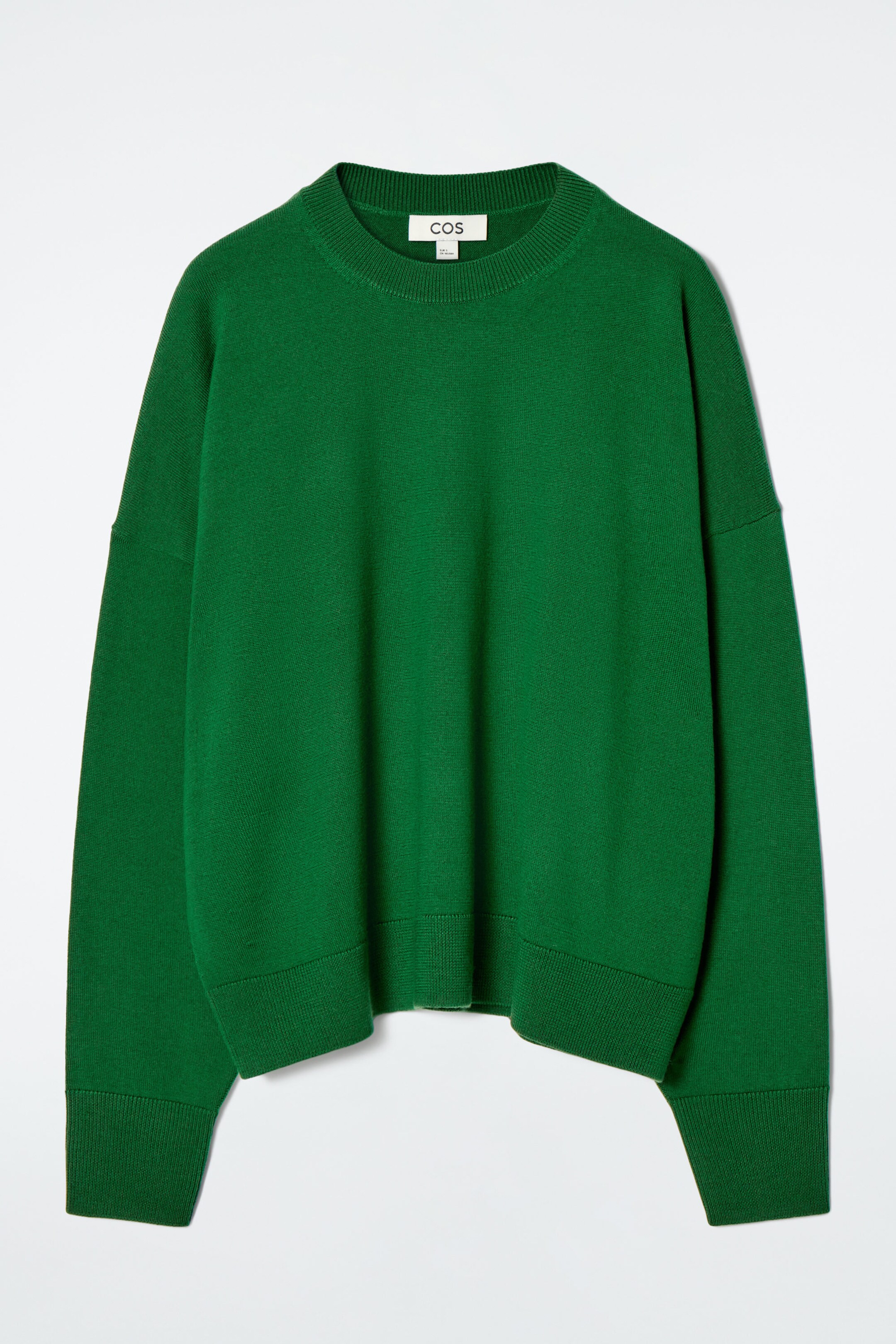 MERINO WOOL CREW-NECK JUMPER