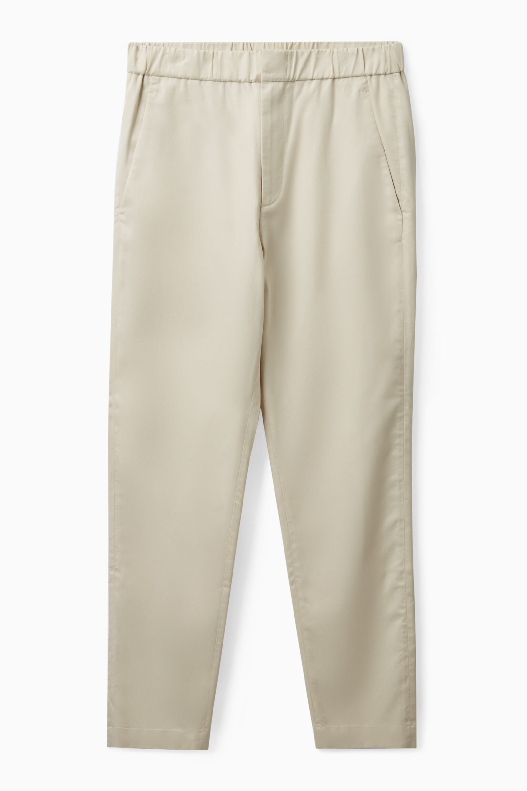 REGULAR-FIT TAPERED TROUSERS