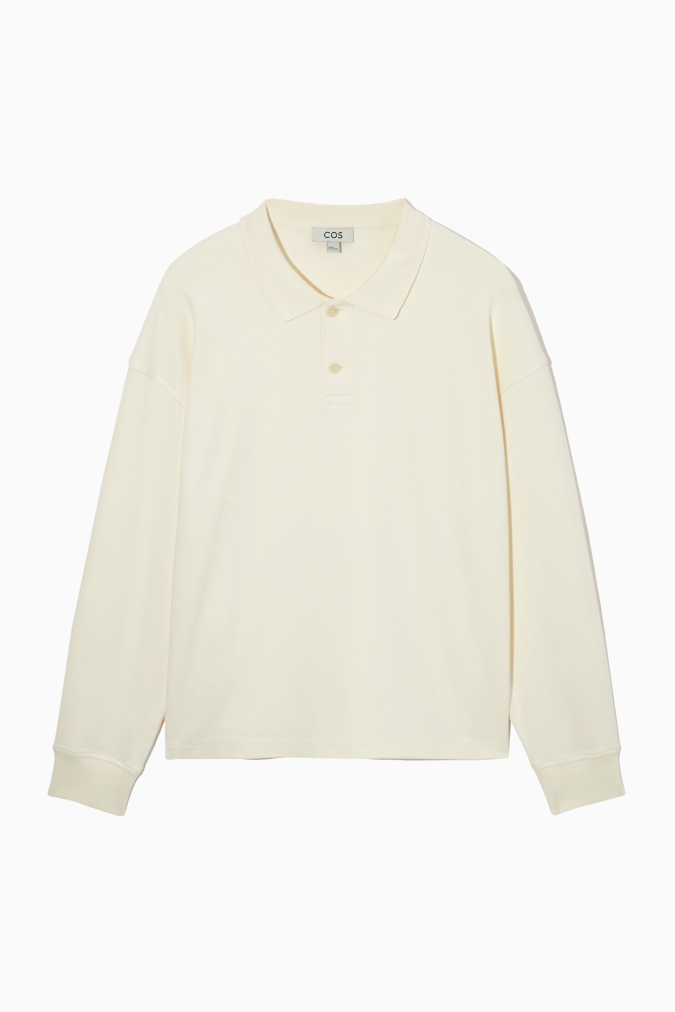 OVERSIZED-FIT COTTON-JERSEY POLO SHIRT