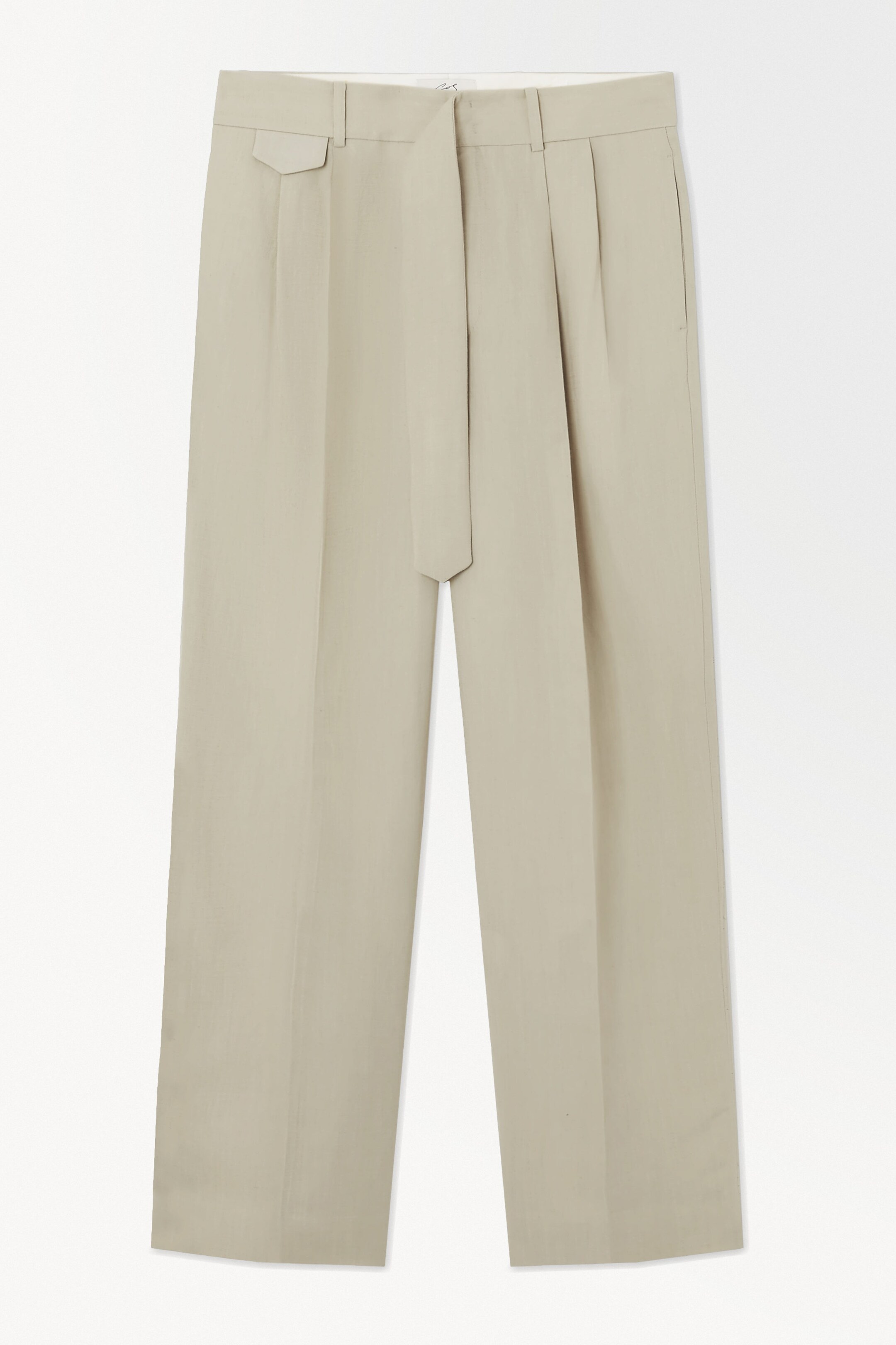 THE PLEATED TROUSERS