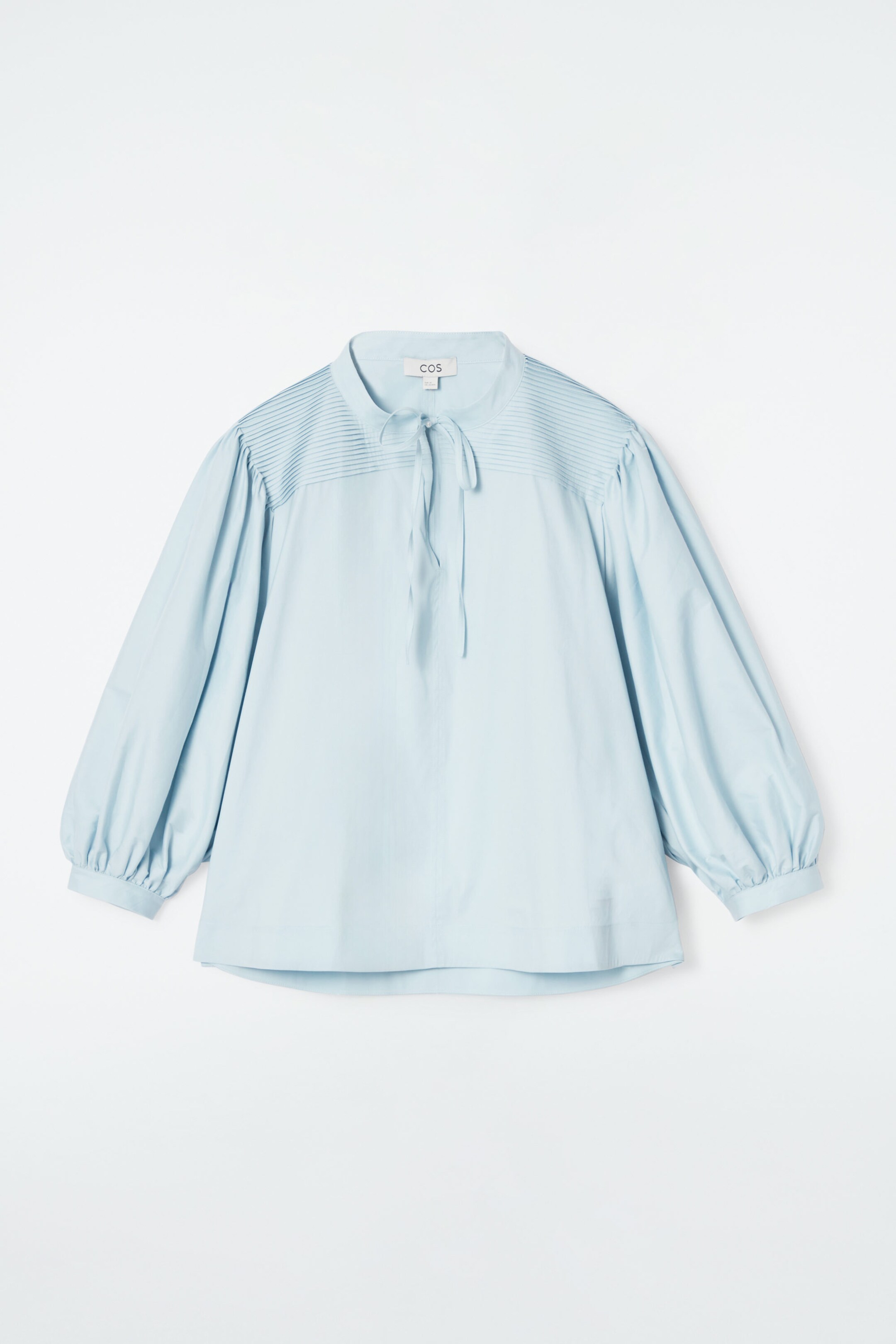 BLOUSE PLISSÉE DÉTAIL À NOUER