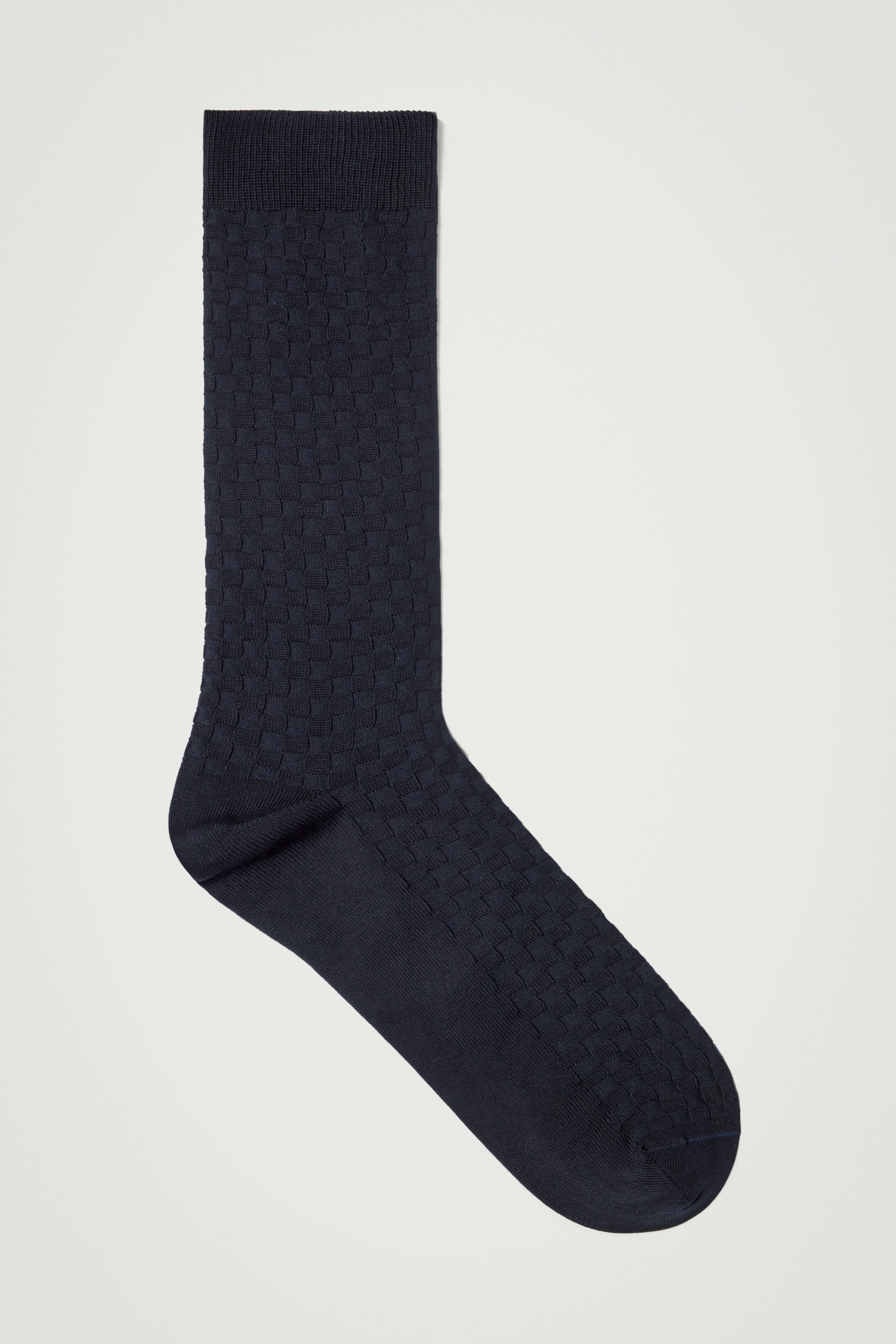 WOVEN-CHECK TAILORING SOCKS