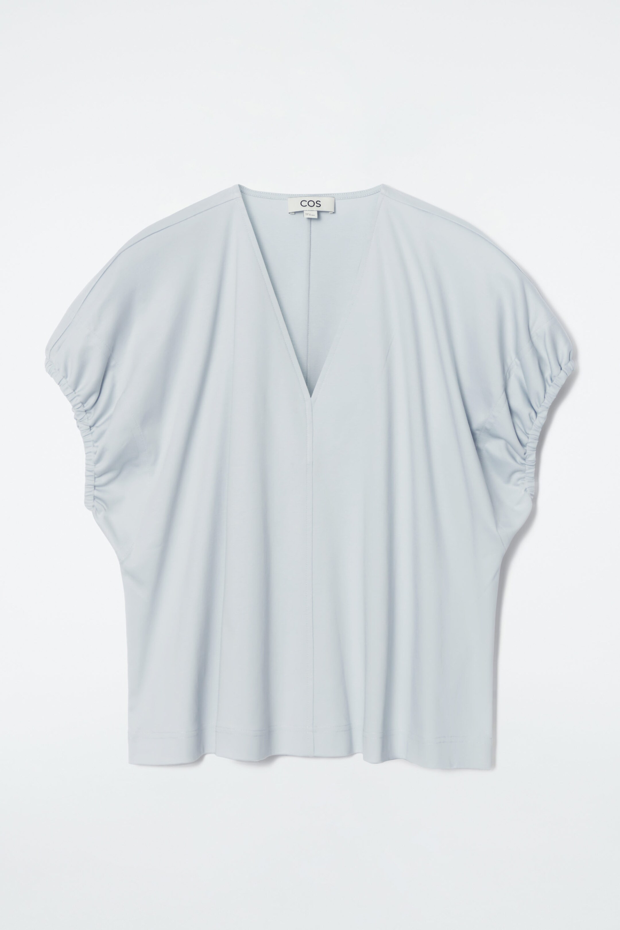 BLOUSE FRONCÉE EN COTON