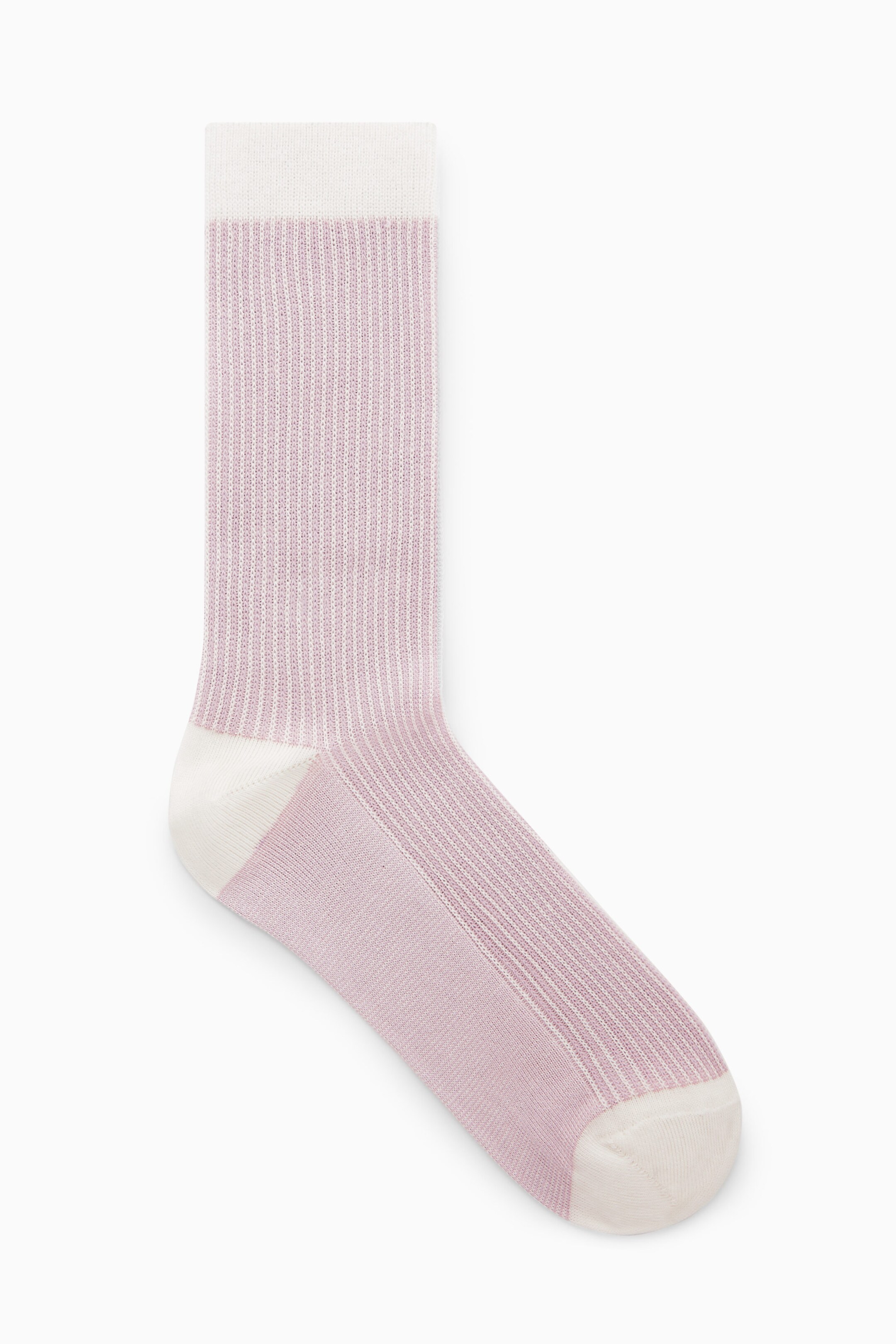 RIBBED STRIPED SOCKS