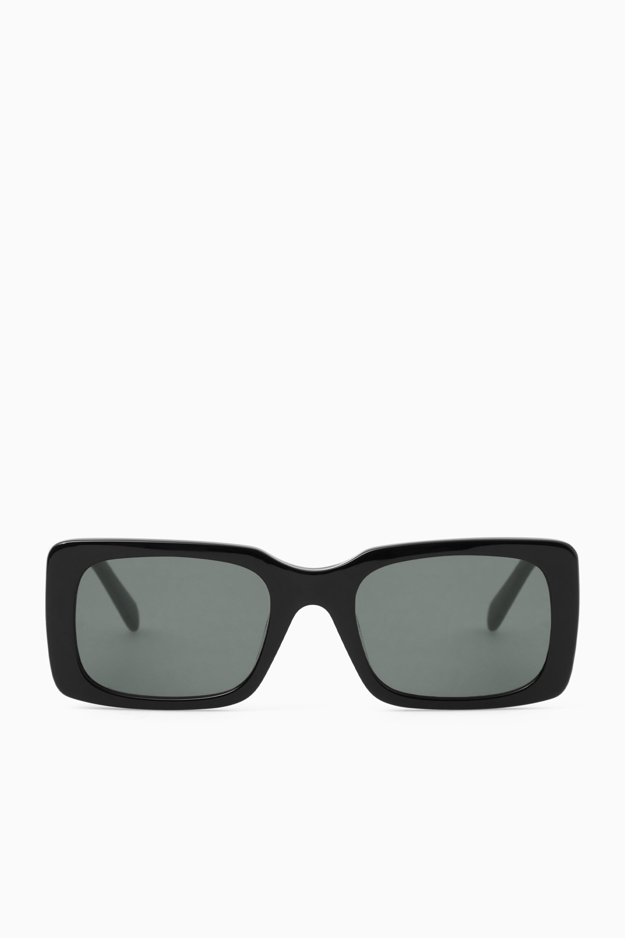 SQUARE-FRAME ACETATE SUNGLASSES