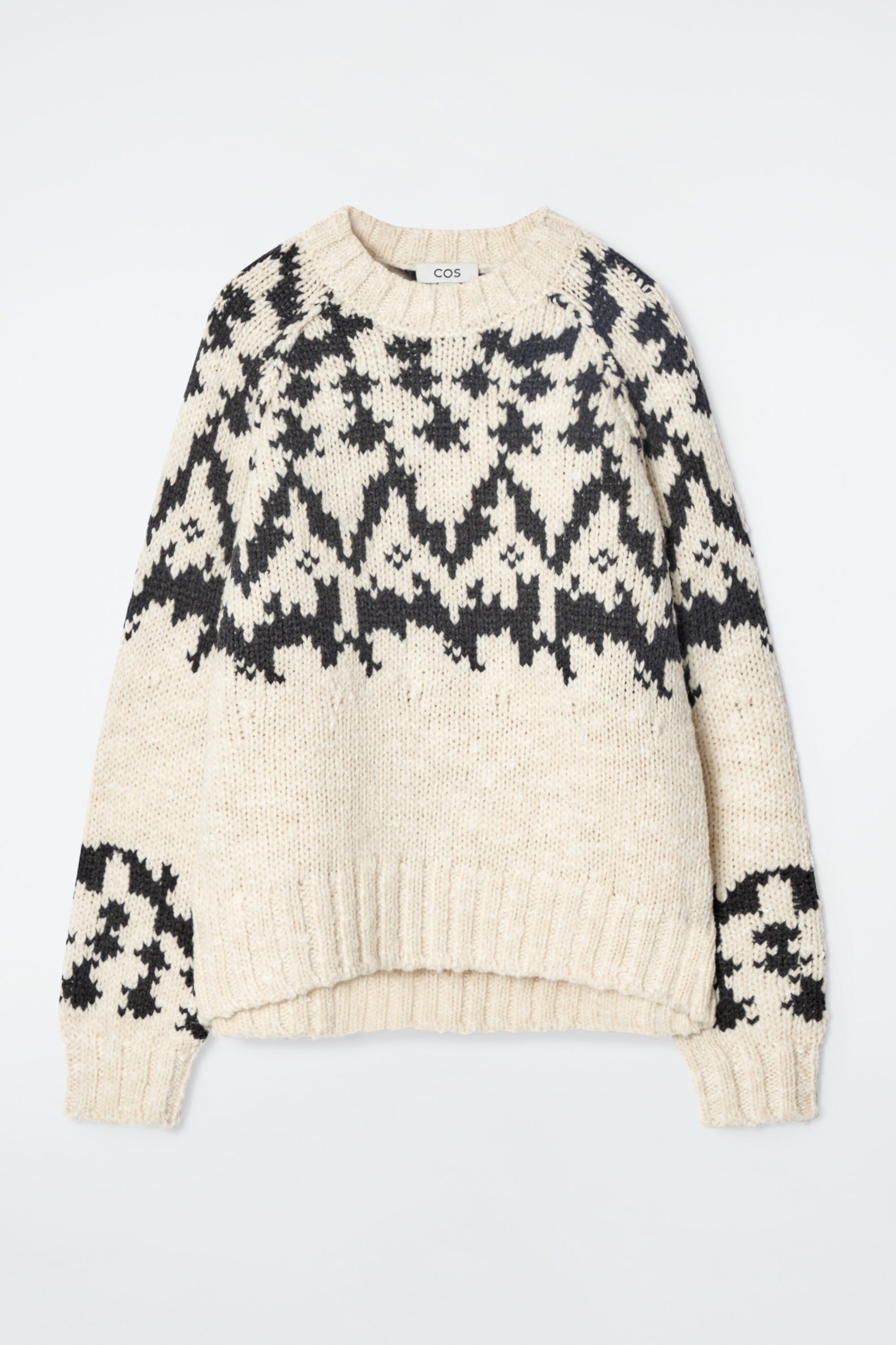 WOLLPULLOVER MIT FAIR-ISLE-MUSTER