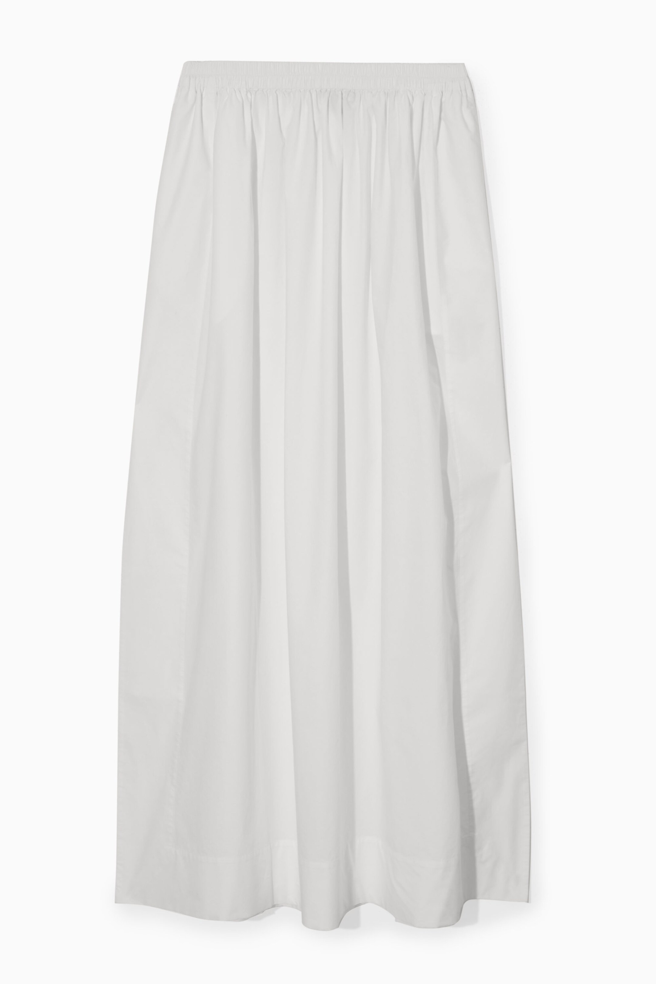 VOLUMINOUS GATHERED MAXI SKIRT