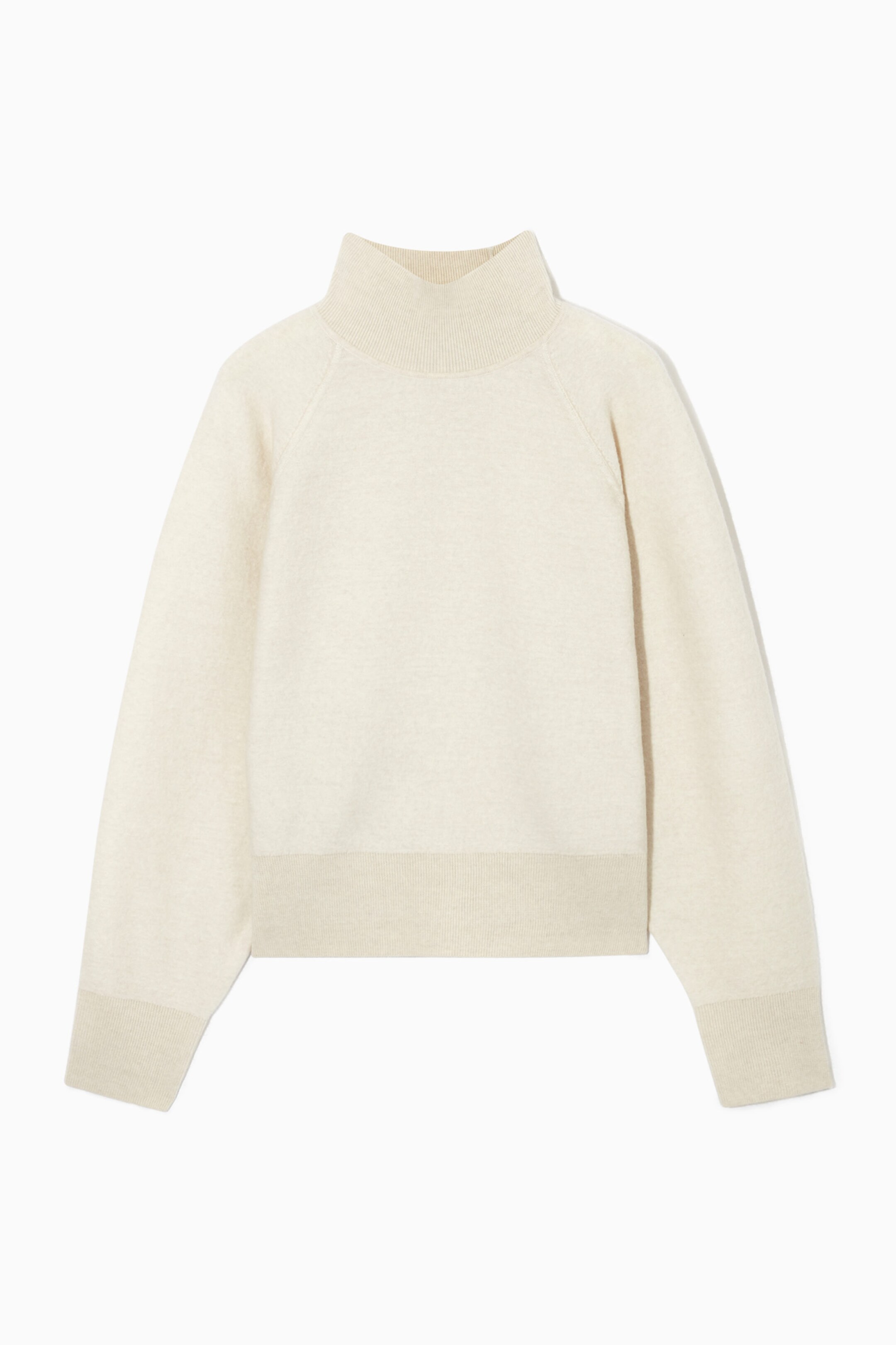 MERINO WOOL FUNNELNECK JUMPER